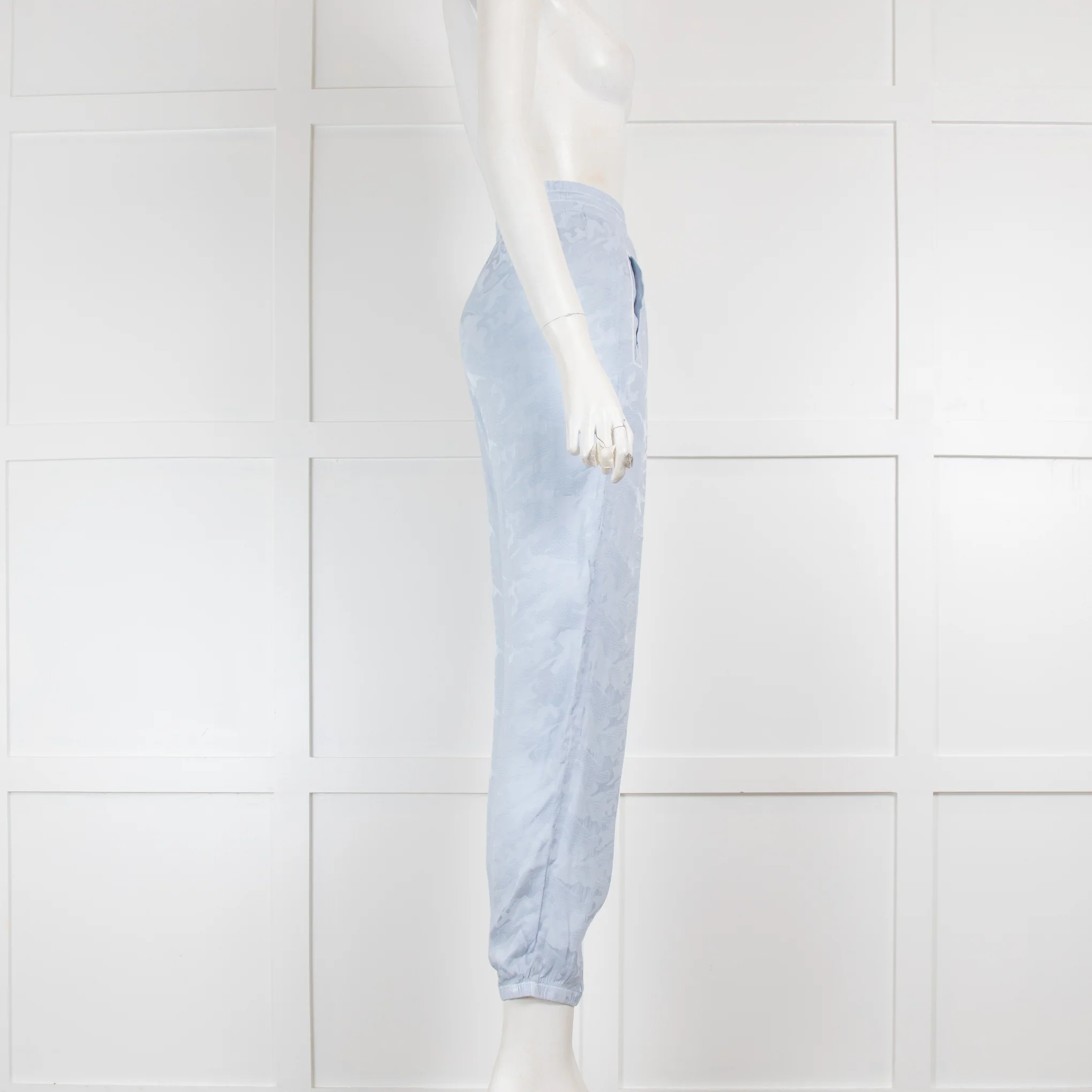 Bella Dahl Pale Blue Jogger Style Trousers - Image 2