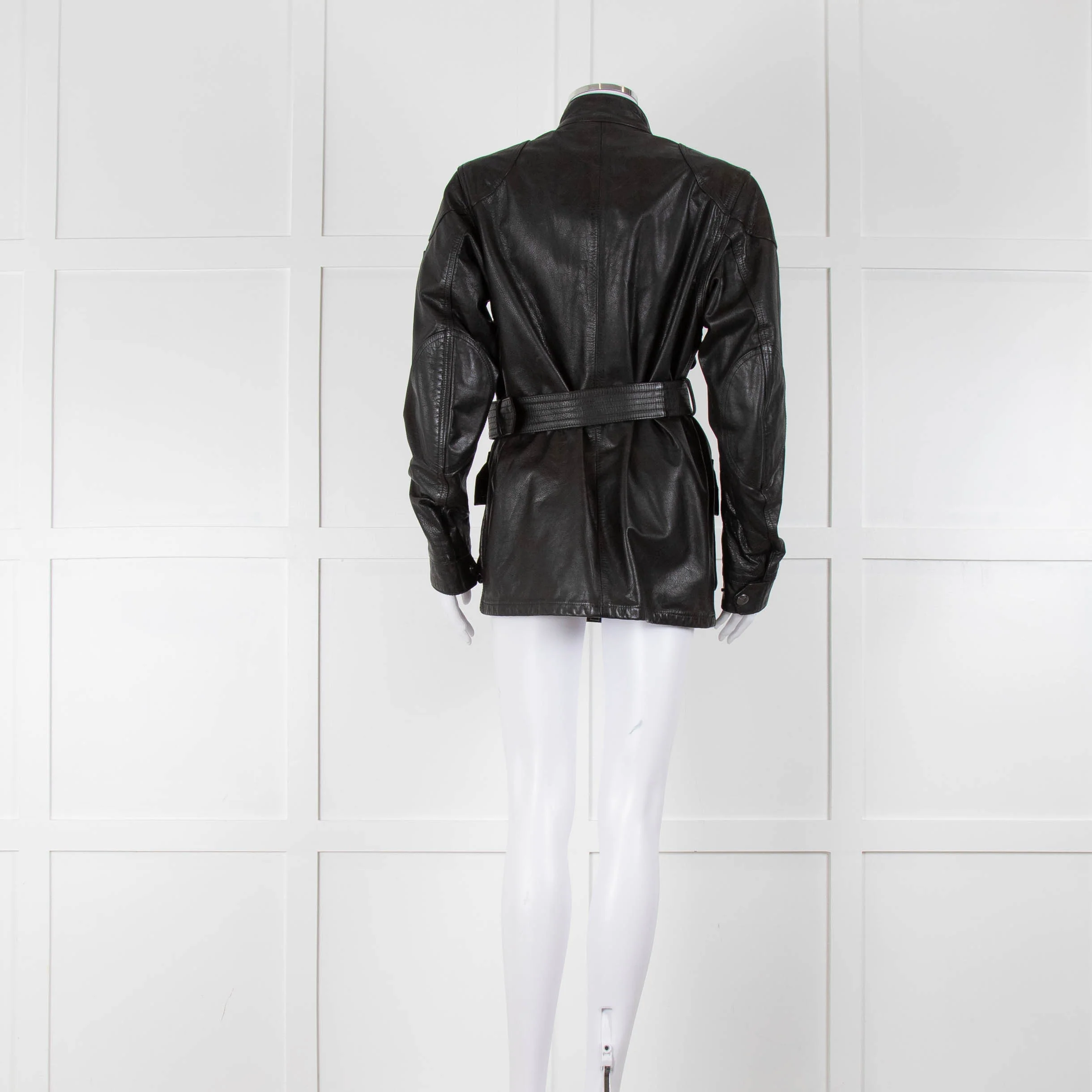 Belstaff  Black Leather Legacy Trialmaster Panther Jacket - Image 7