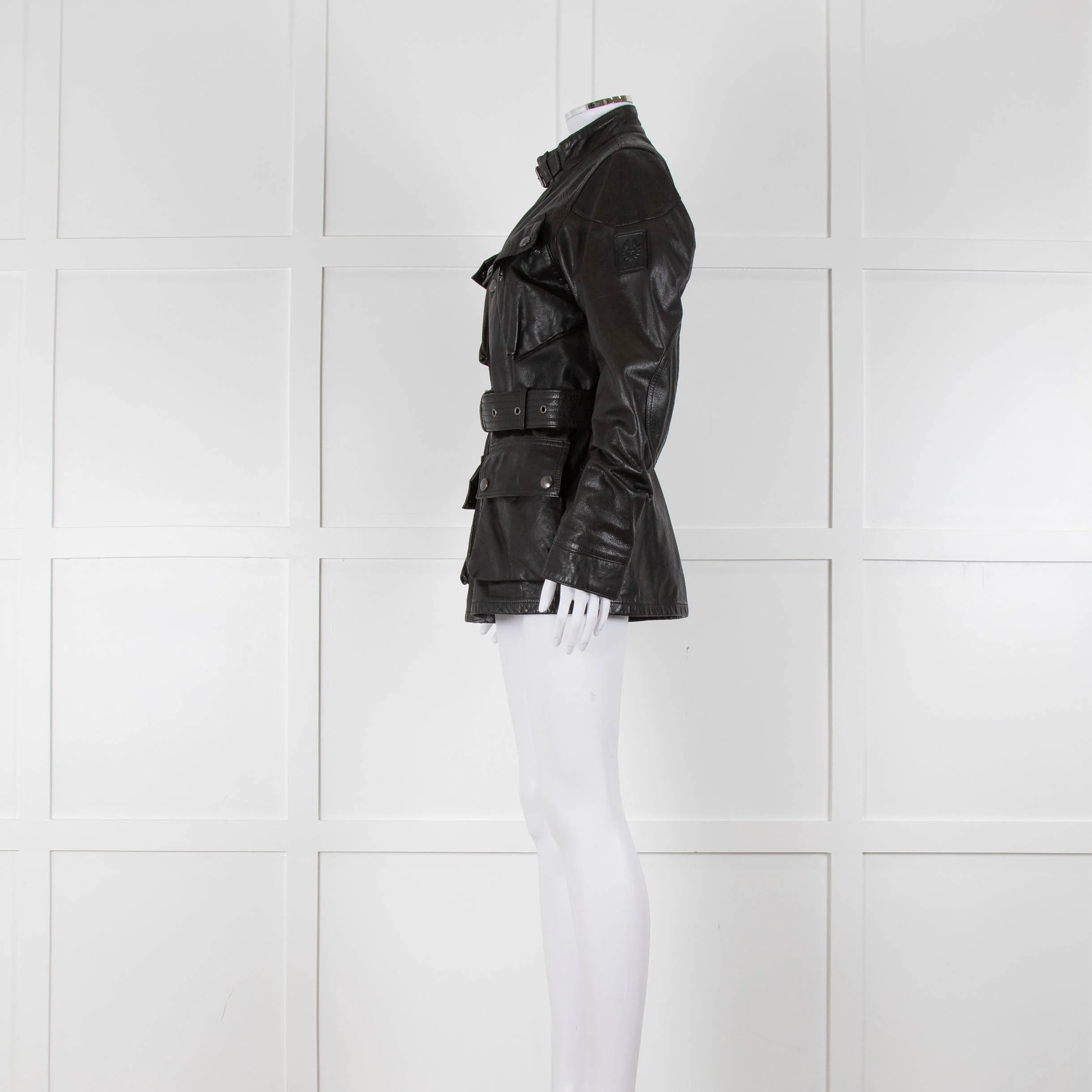 Belstaff  Black Leather Legacy Trialmaster Panther Jacket - Image 9