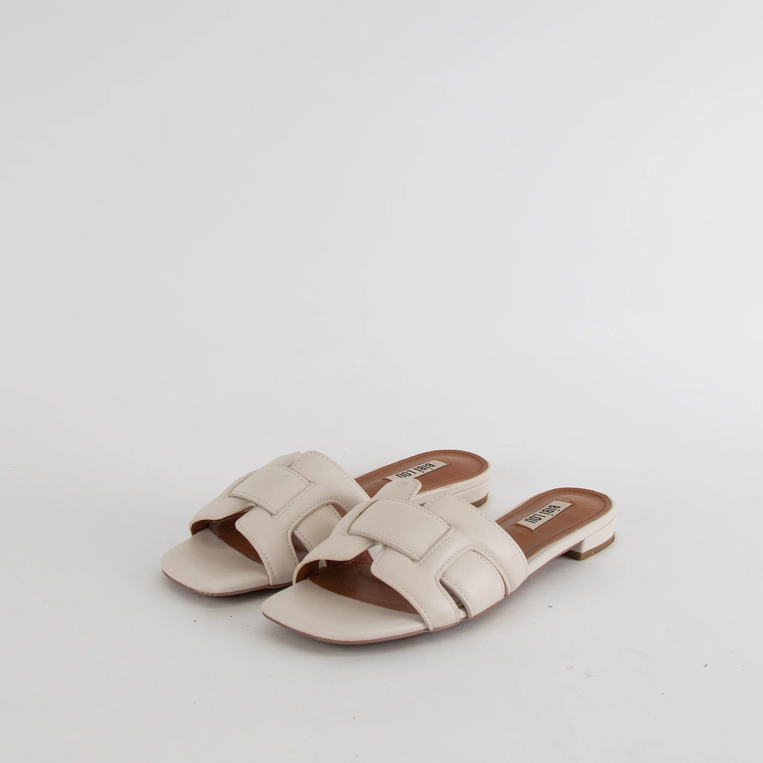 Bibi Lou Cream Flat Sandal