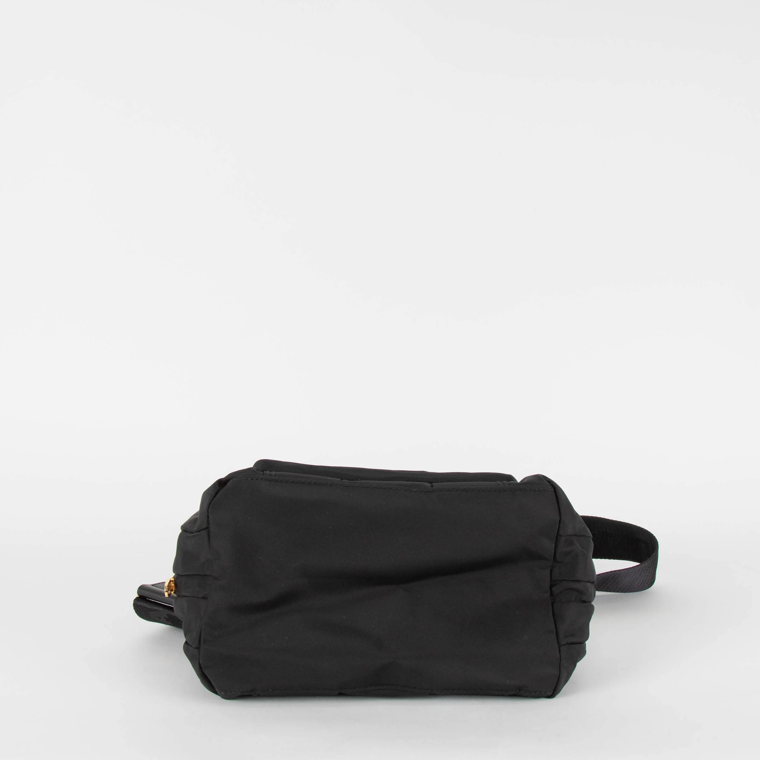Bimba Y Lola Black Nylon Gold Hardware Pocket Bag - Image 6