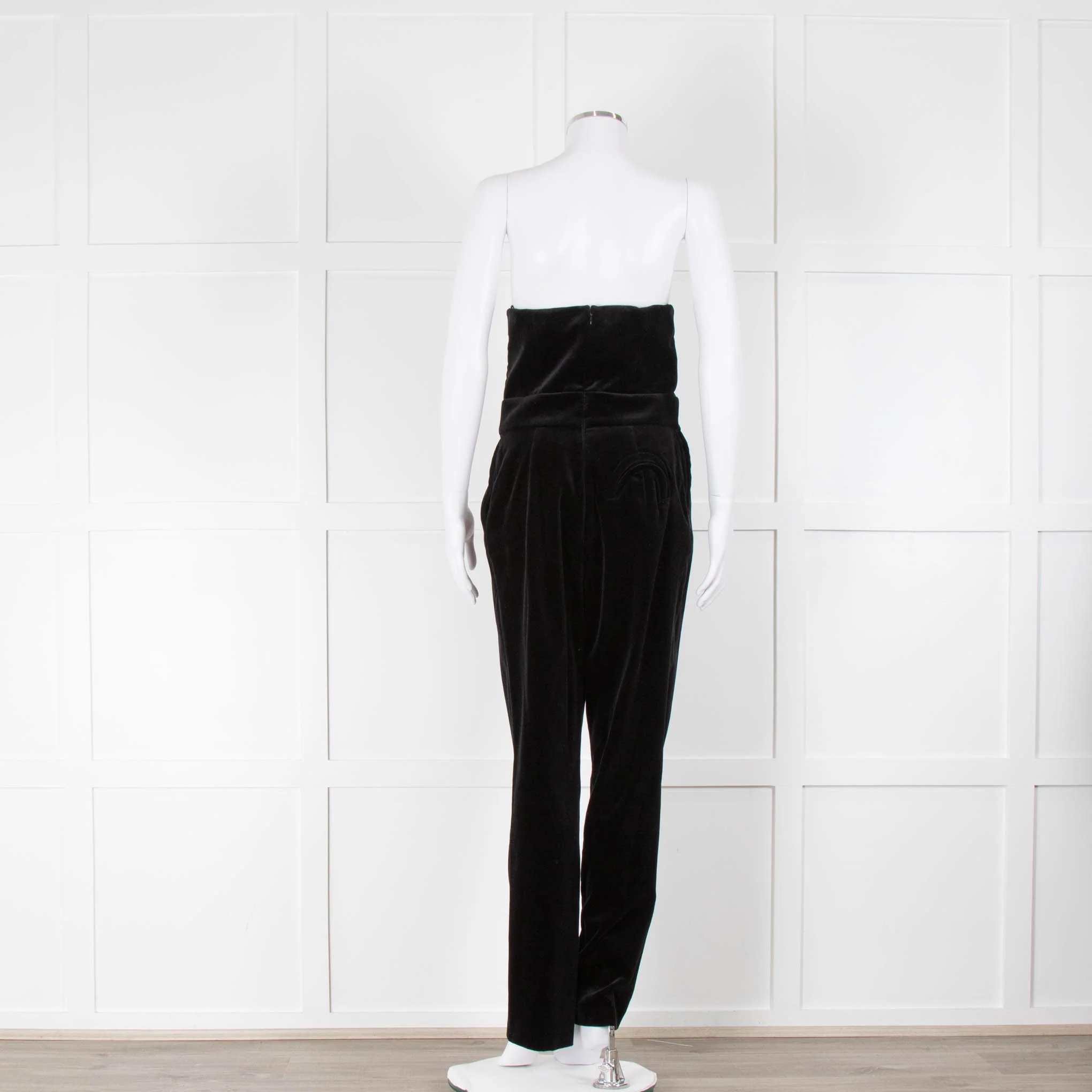Blaze Milano Jealousy Clyde Velvet Strapless Jumpsuit - Image 3