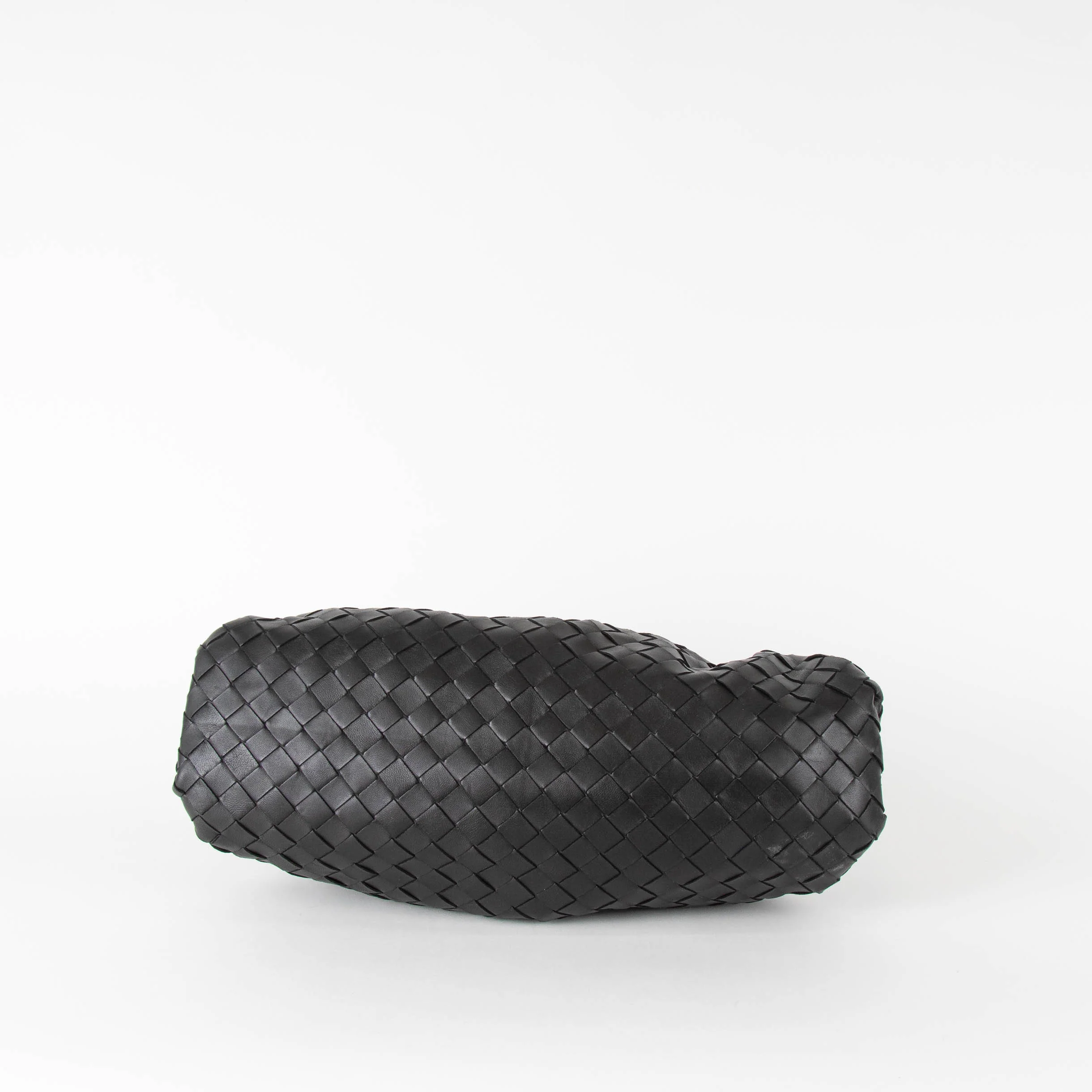 Bottega Veneta Black Intrecciato The Pouch Clutch - Image 6