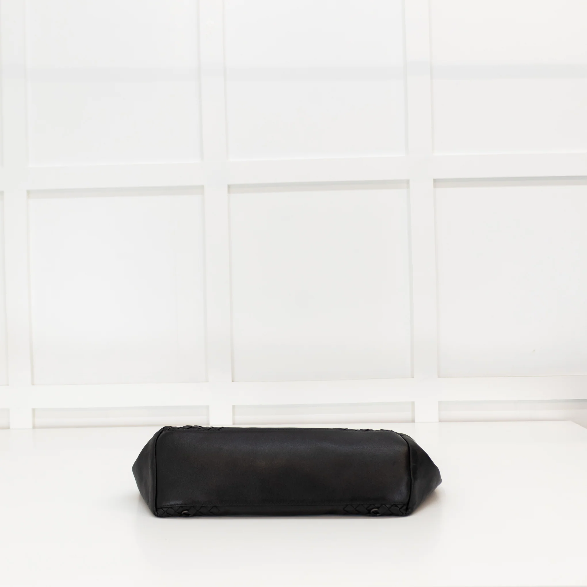 Bottega Veneta Black Leather Tote - Image 5