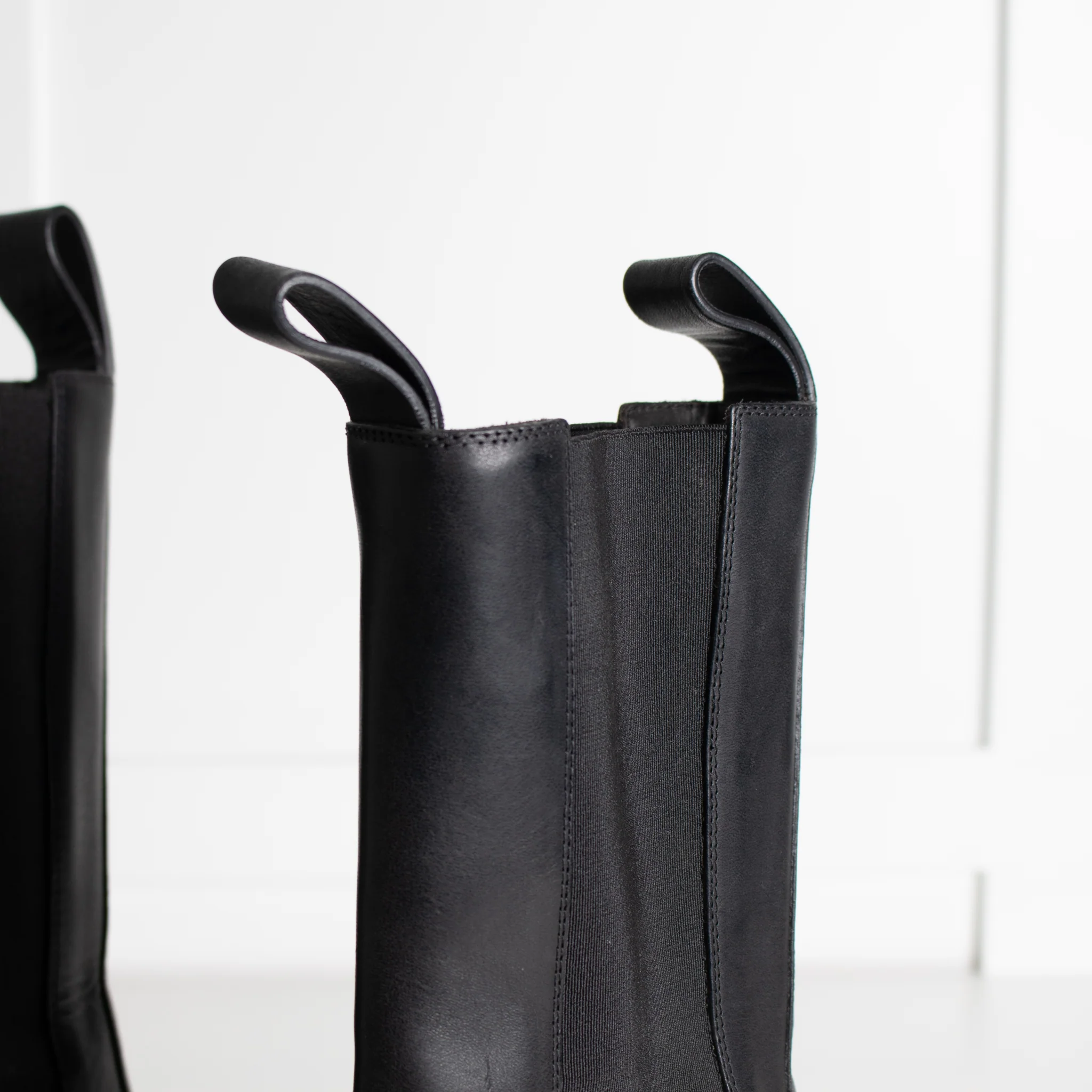 Bottega Veneta Black Tire Chelsea Boots - Image 8