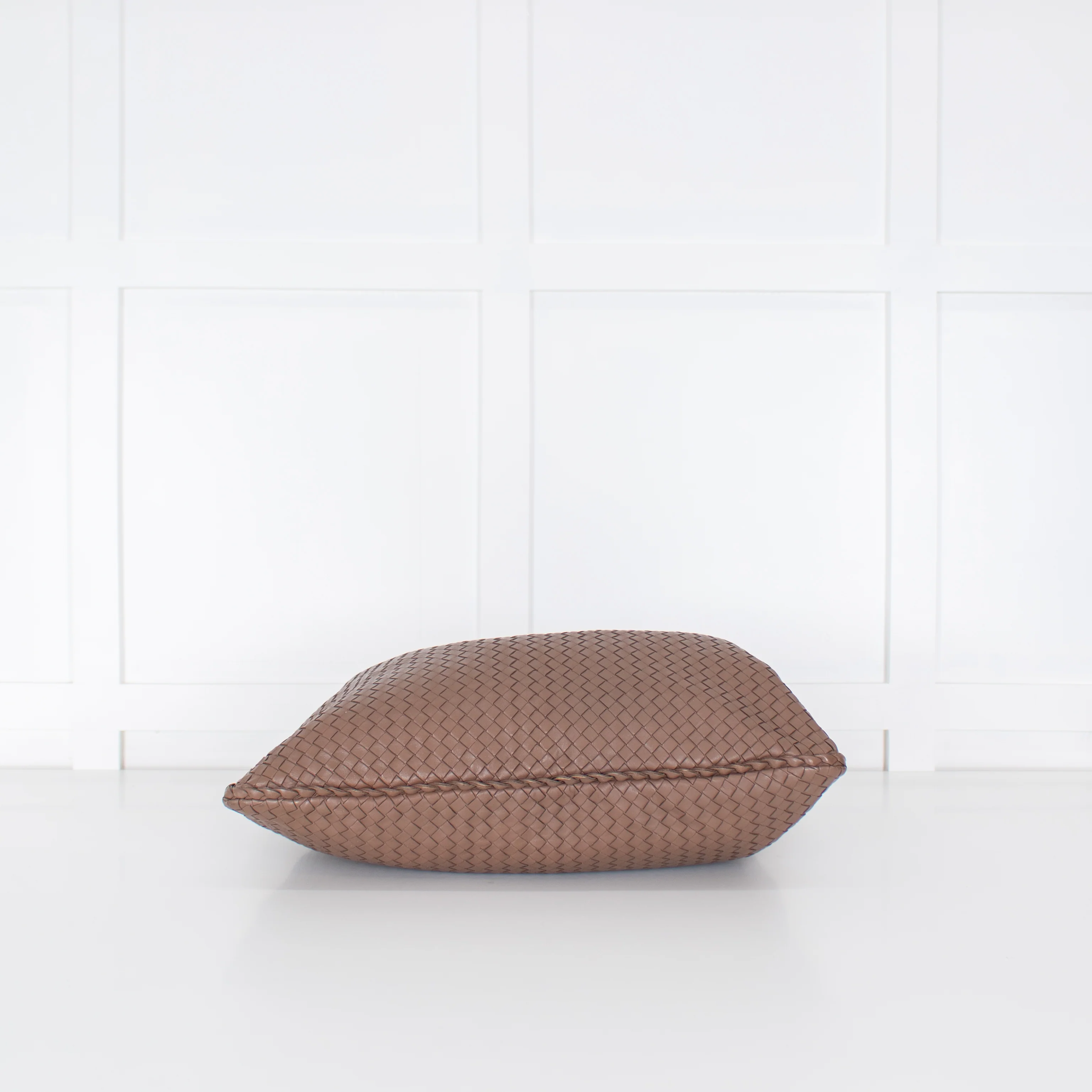 Bottega Veneta Brown Large Intreciato Hobo - Image 7