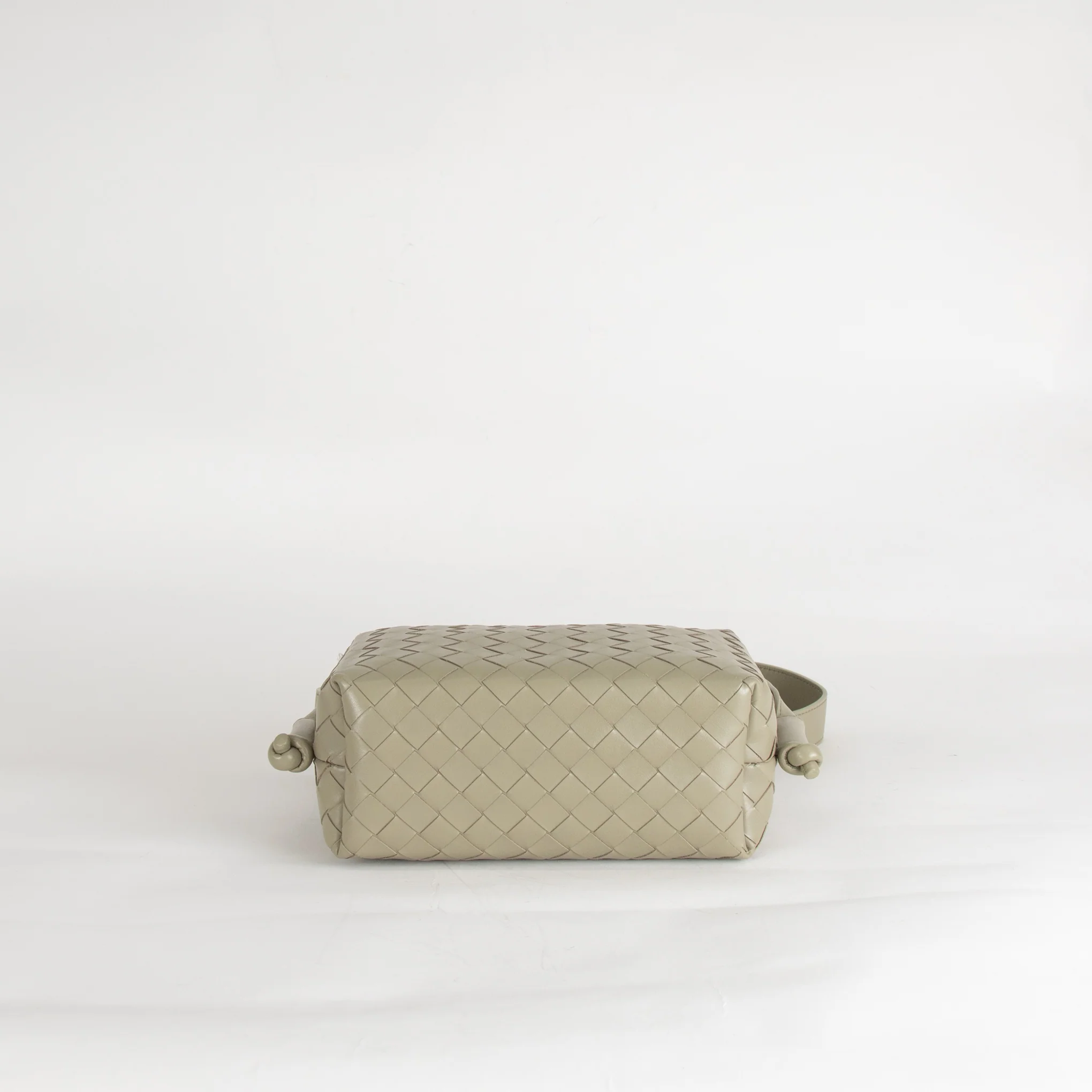 Bottega Veneta Sage Green Small Loop Messenger Bag - Image 11