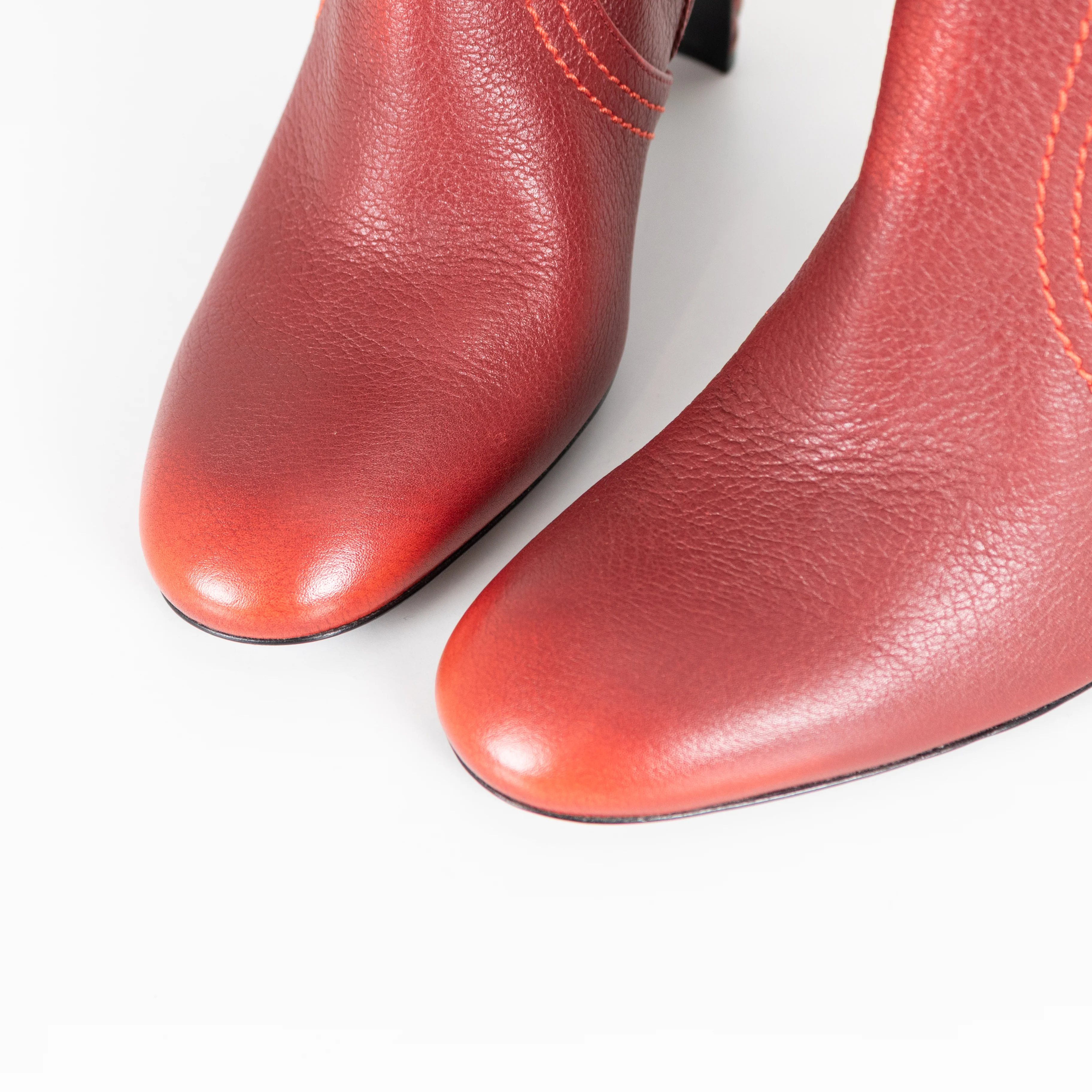 Bottega Veneta Skyatos Baccara Rose Calf Boot - Image 11