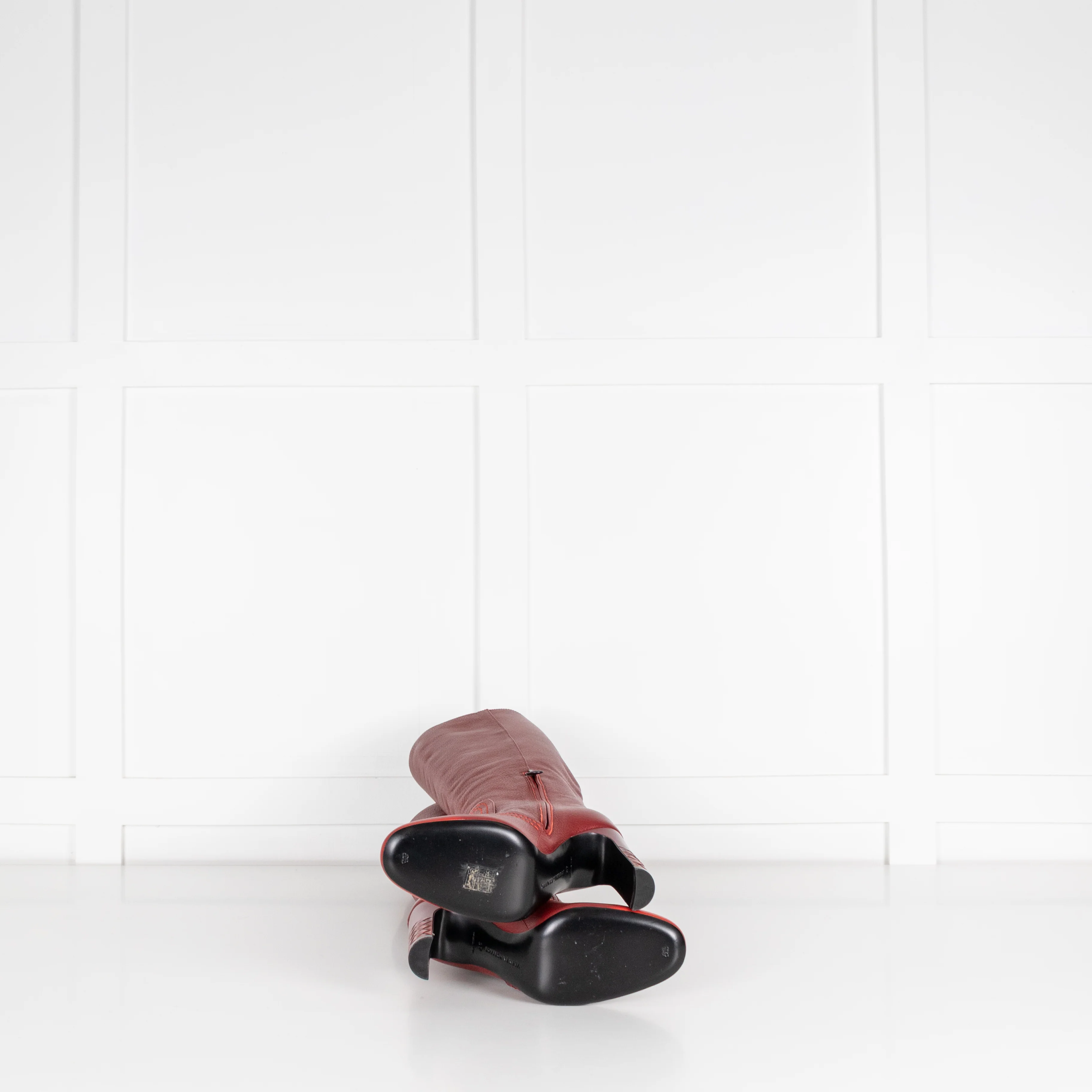 Bottega Veneta Skyatos Baccara Rose Calf Boot - Image 8