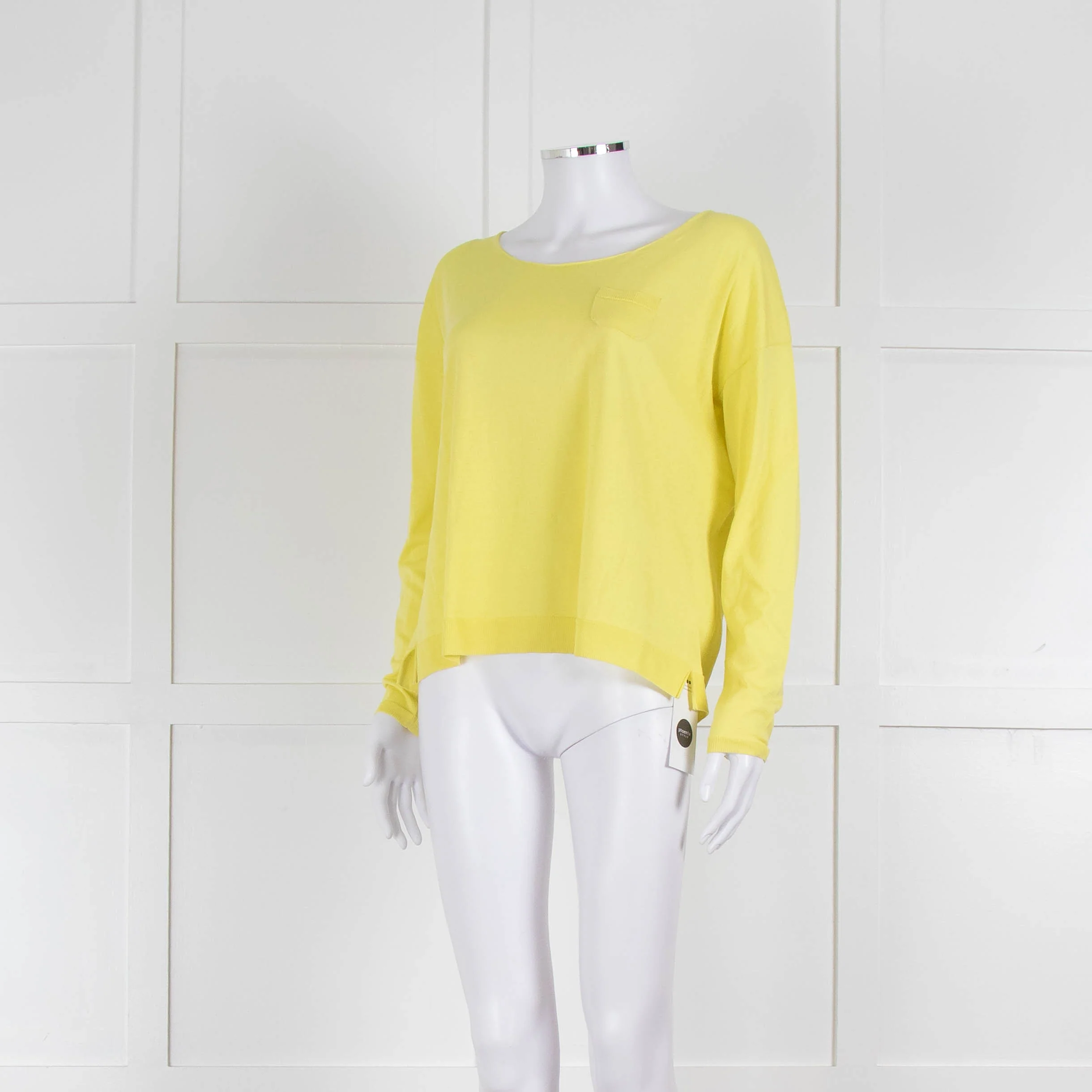 Bruno Manetti Yellow Lightweight Cotton Top - Image 8