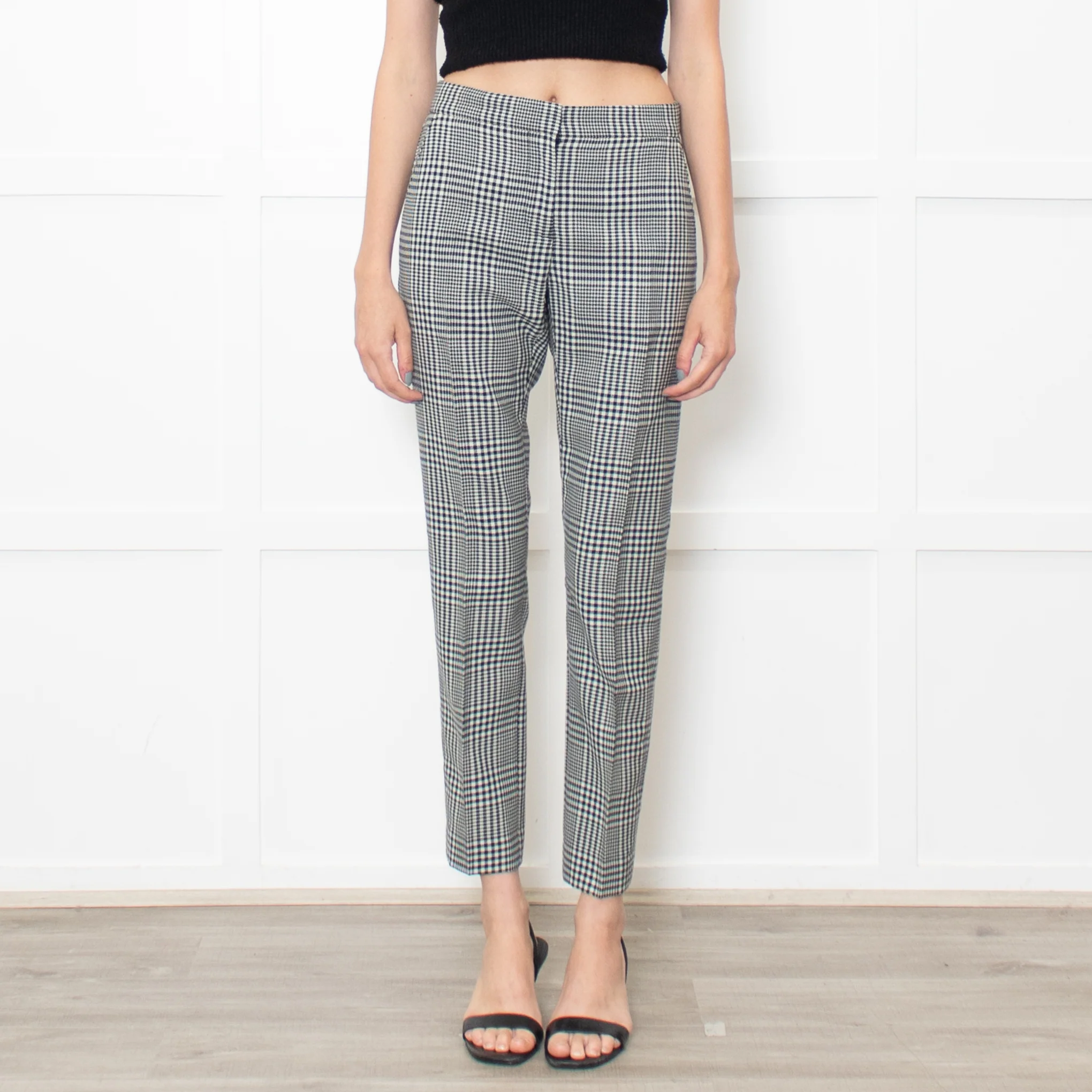 Burberry Prince of Wales Cigarette Trousers - Image 2