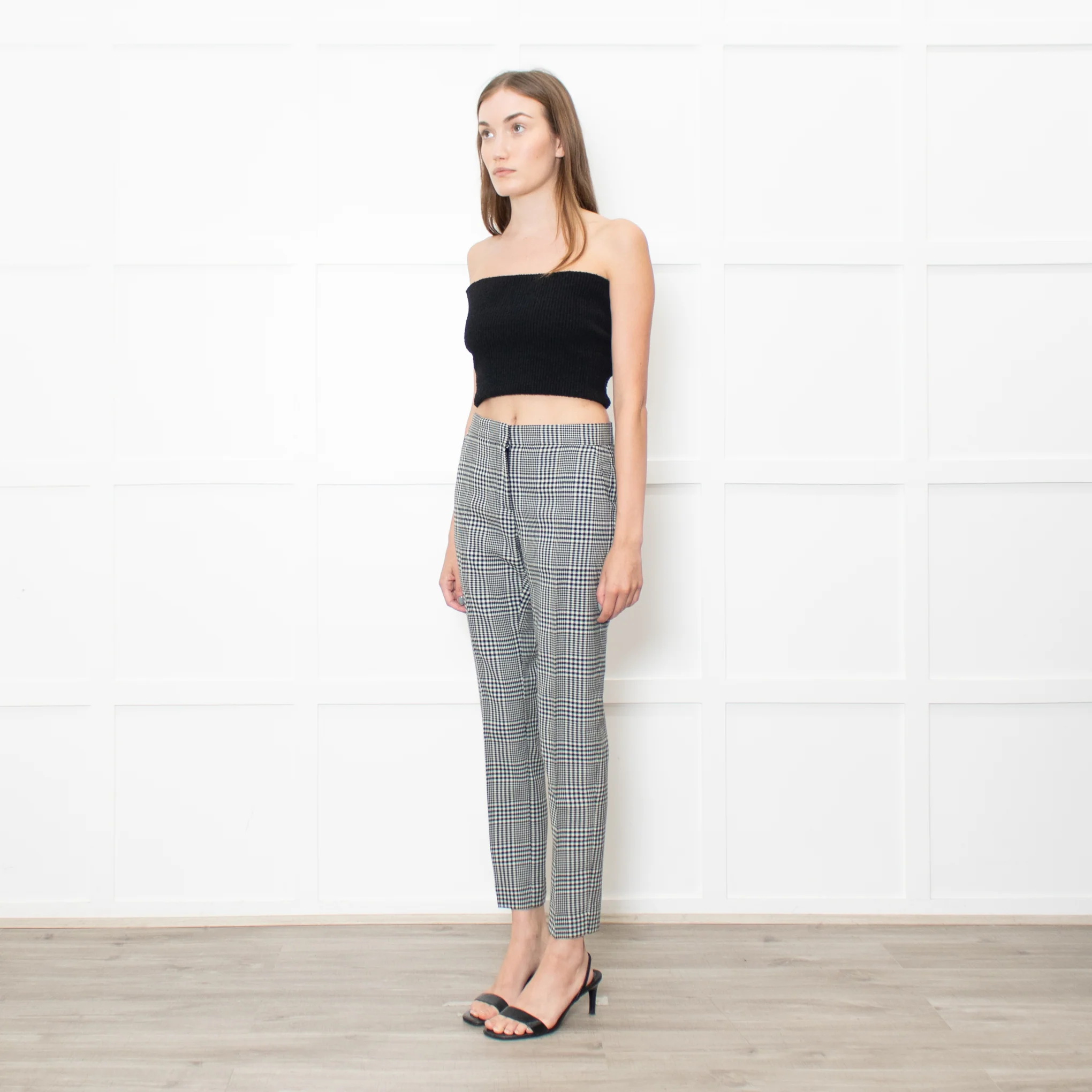 Burberry Prince of Wales Cigarette Trousers - Image 3