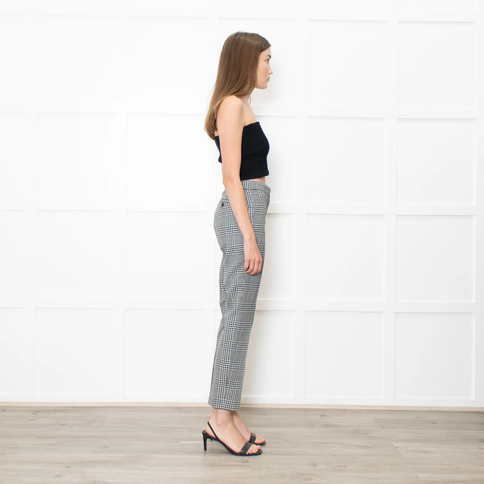 Burberry Prince of Wales Cigarette Trousers - Image 6