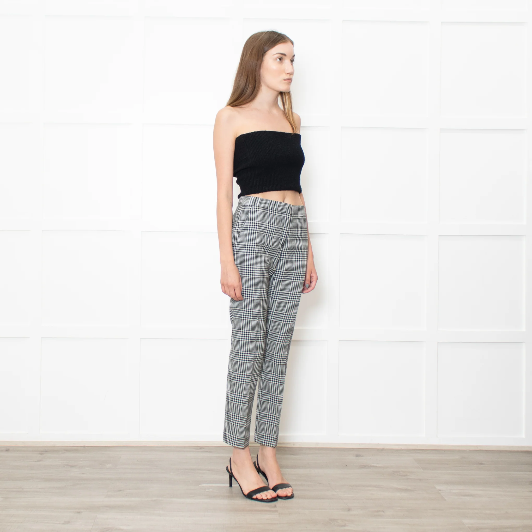 Burberry Prince of Wales Cigarette Trousers - Image 7