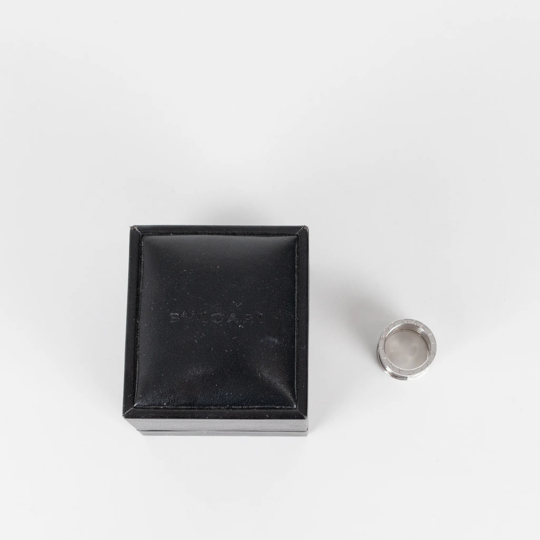 Bvlgari 18kt White Gold 5 Row B.Zero Ring - Image 4
