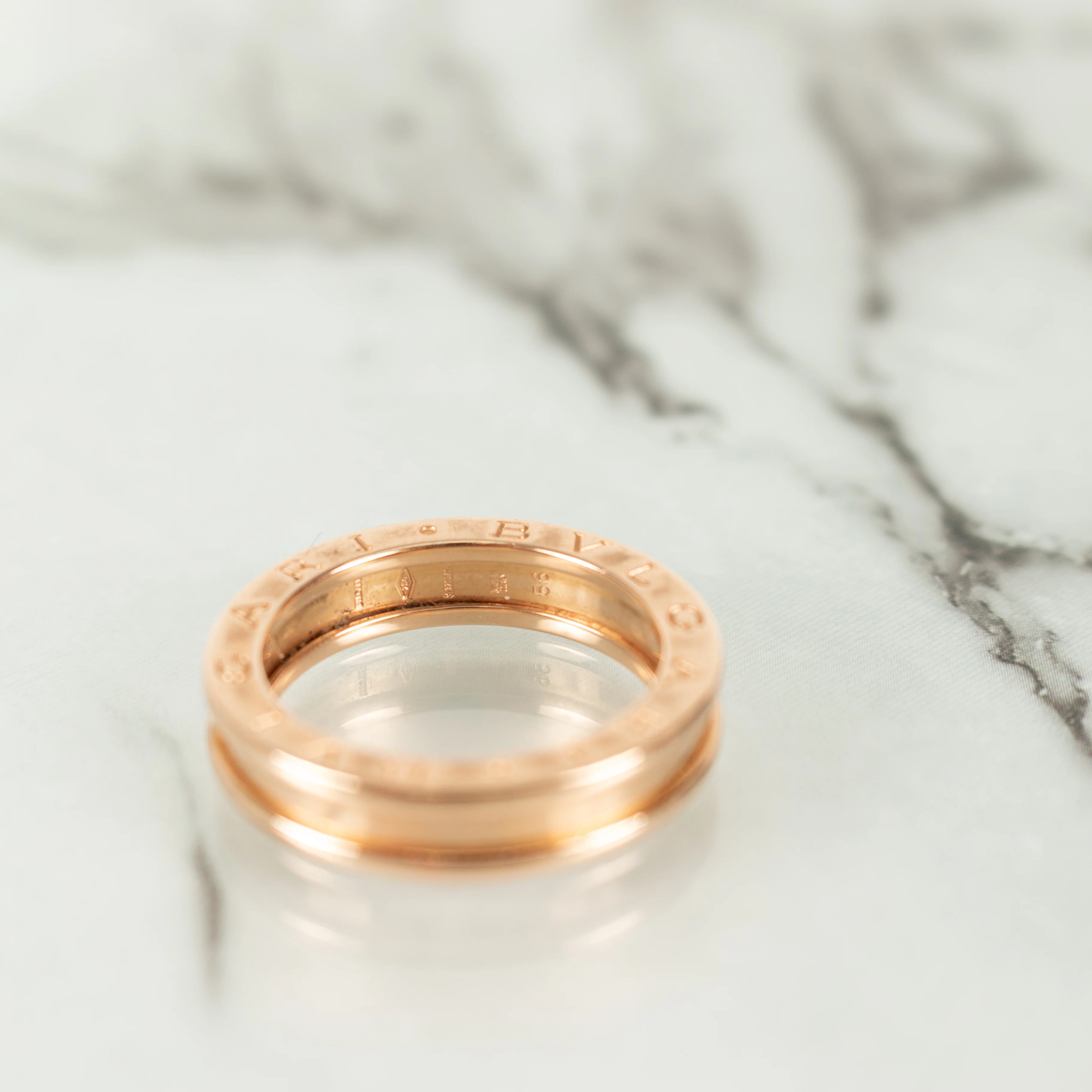 Bvlgari B.Zero Rose Gold 1 Ring Band - Image 10