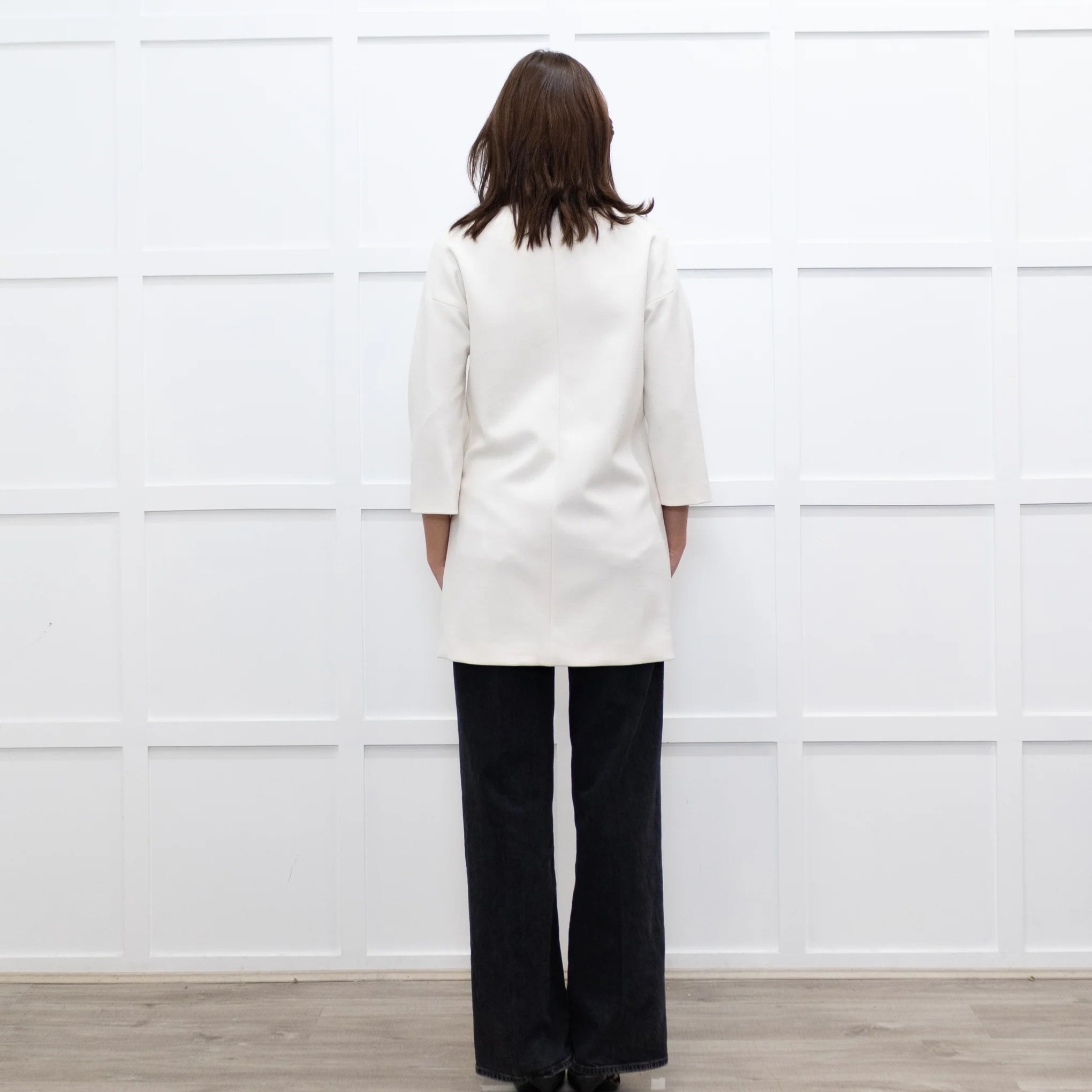 By Malene Birger White Coat 3/4 Sleeve - Image 5