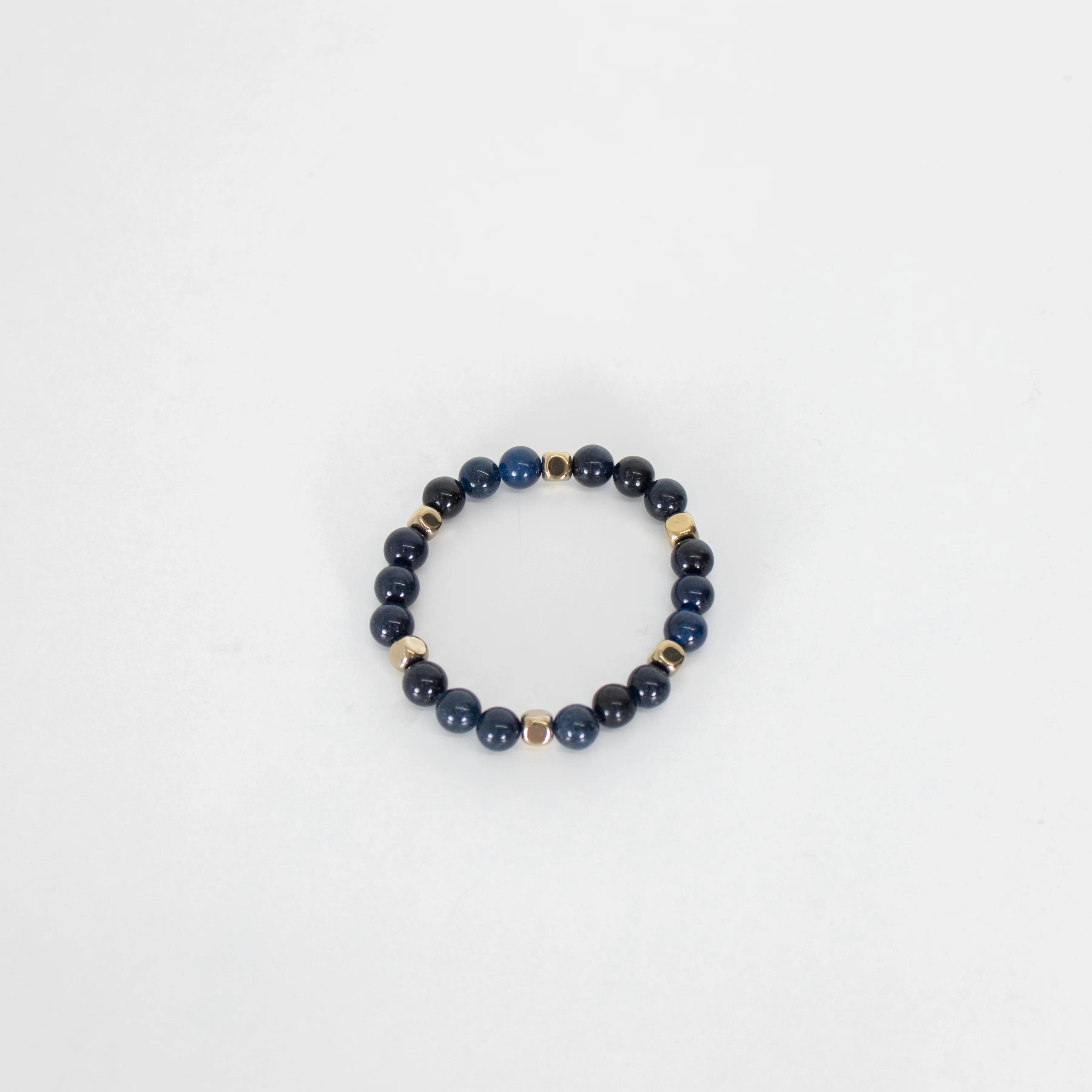 By Virgo Black Bead Stretch Bracelet - Image 4