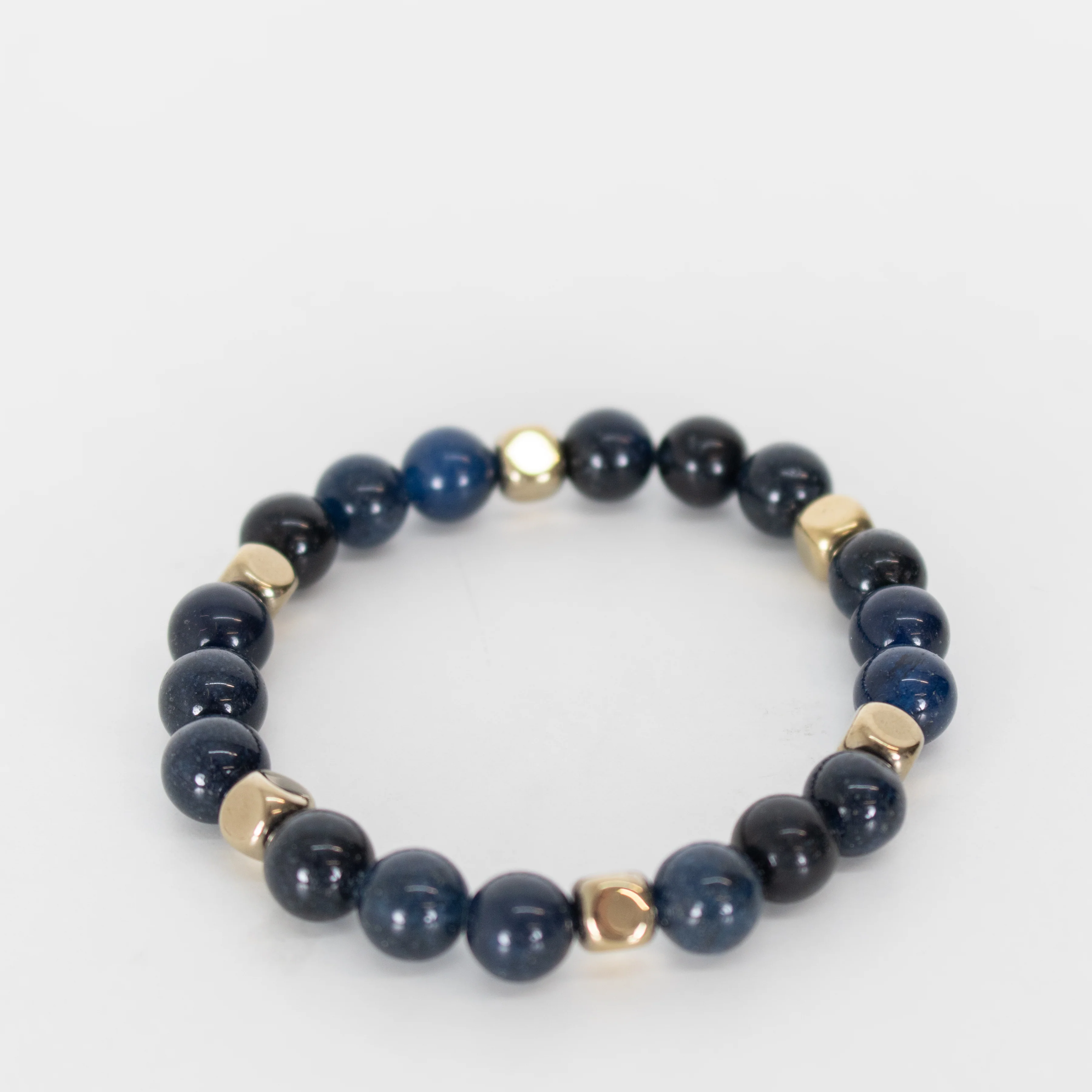 By Virgo Black Bead Stretch Bracelet - Image 5