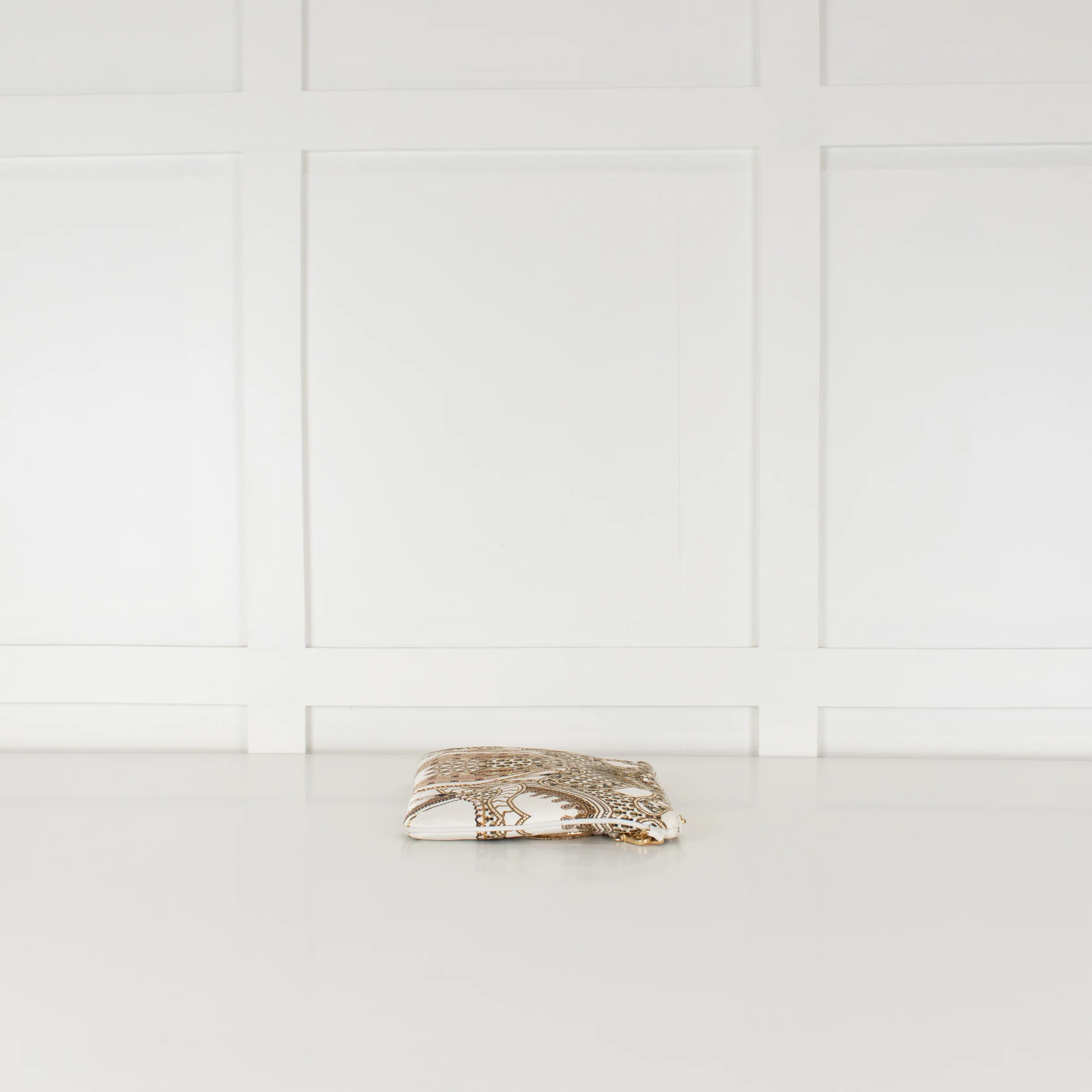Camilla White Gold Goddess Energy Ring Scarf Clutch - Image 4