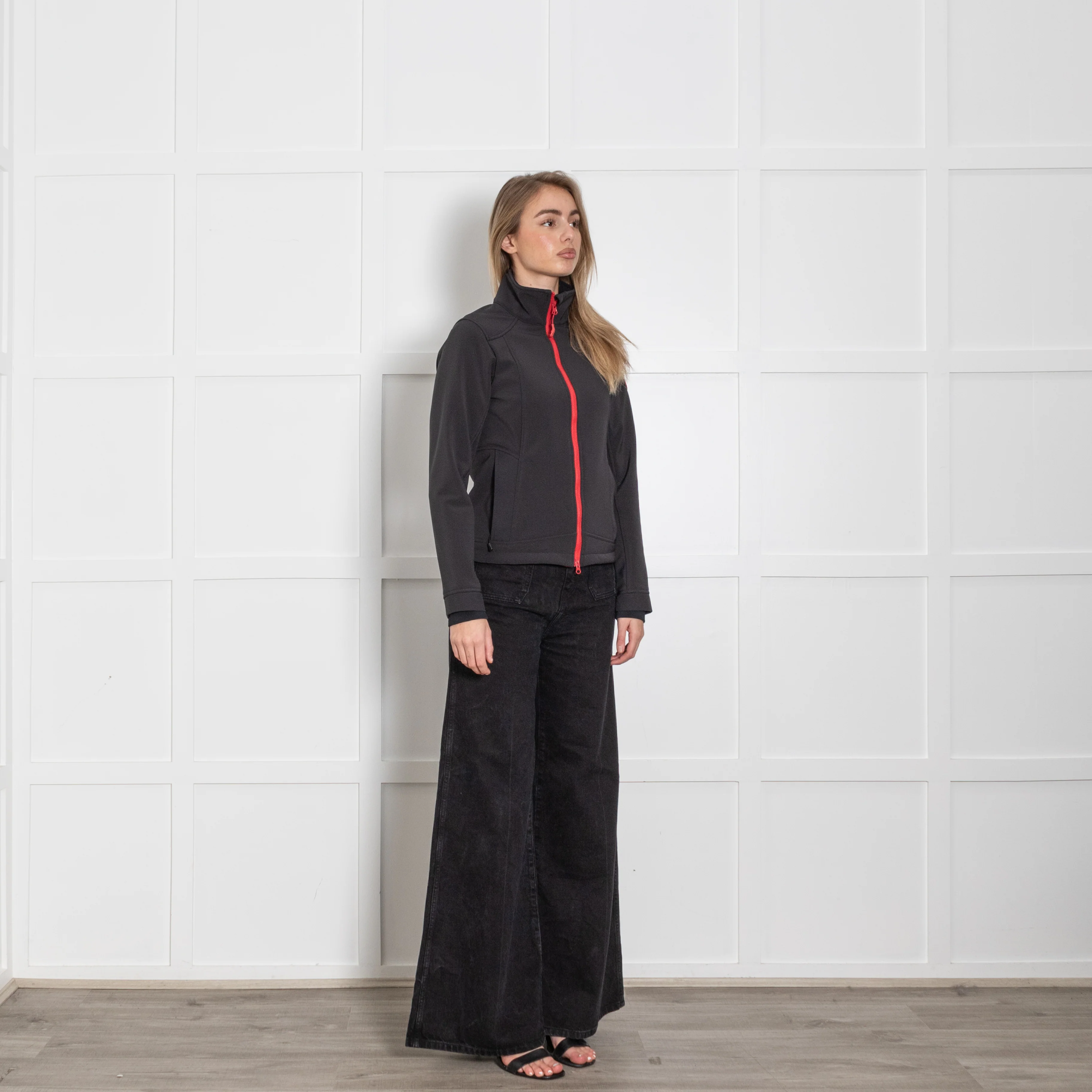 Canada Goose Black Fleece Lined Zip-Up Jacket - Image 7