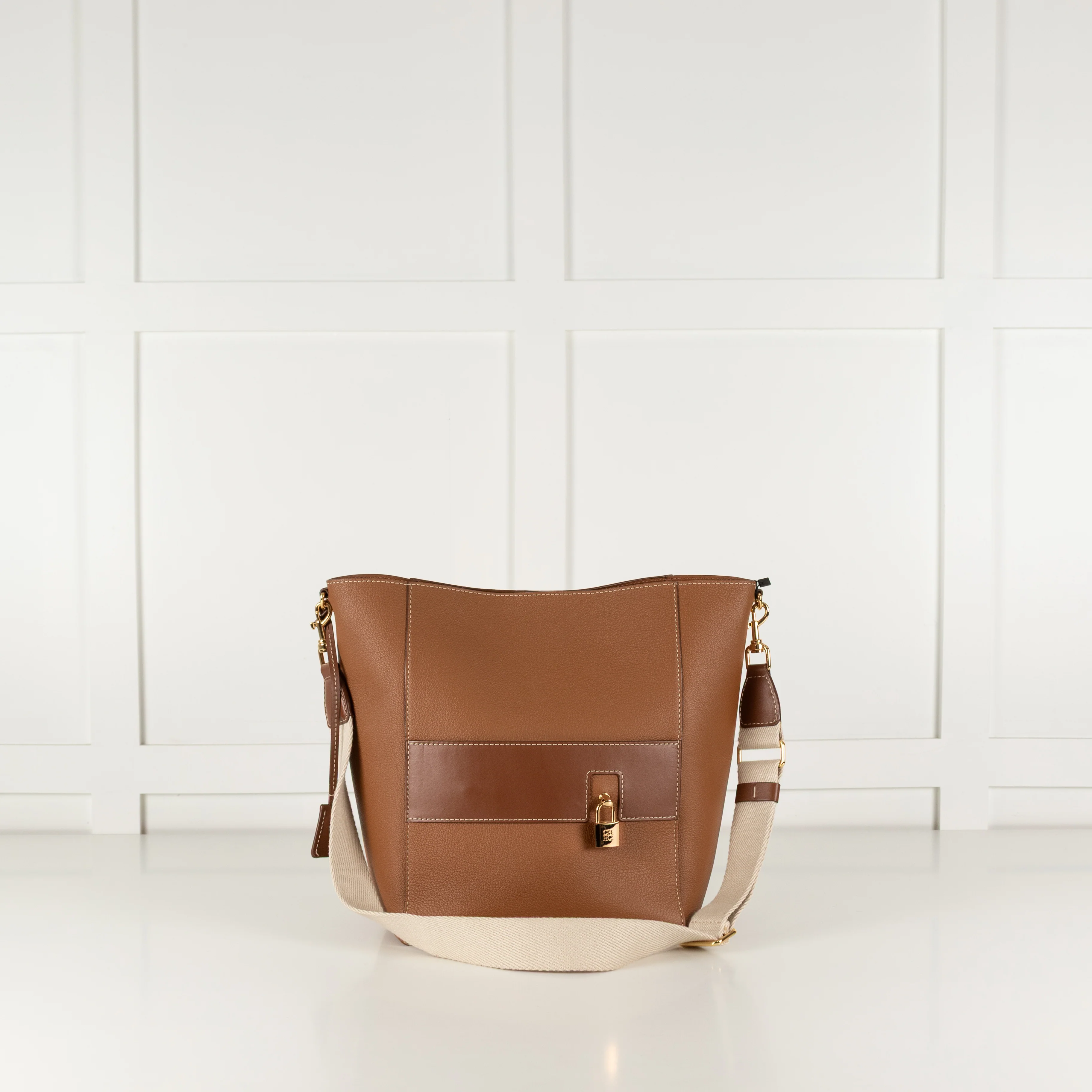 Carolina Herrera Tan Crossbody Bag