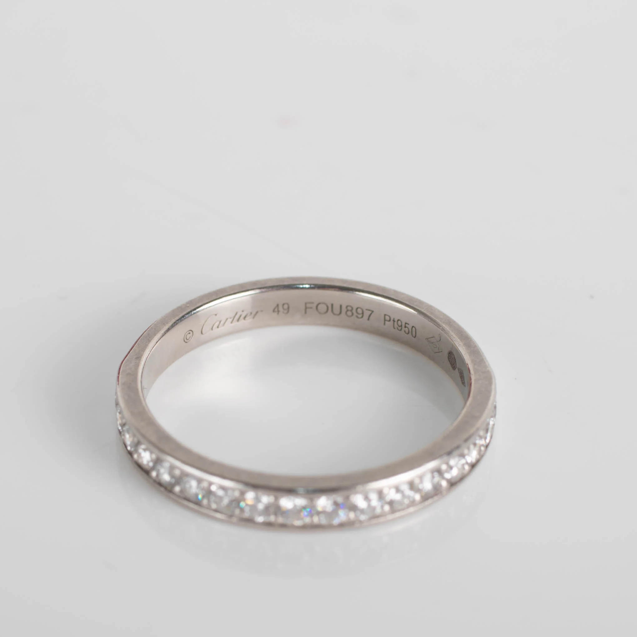 Cartier Half Eternity Band Ring - Image 2
