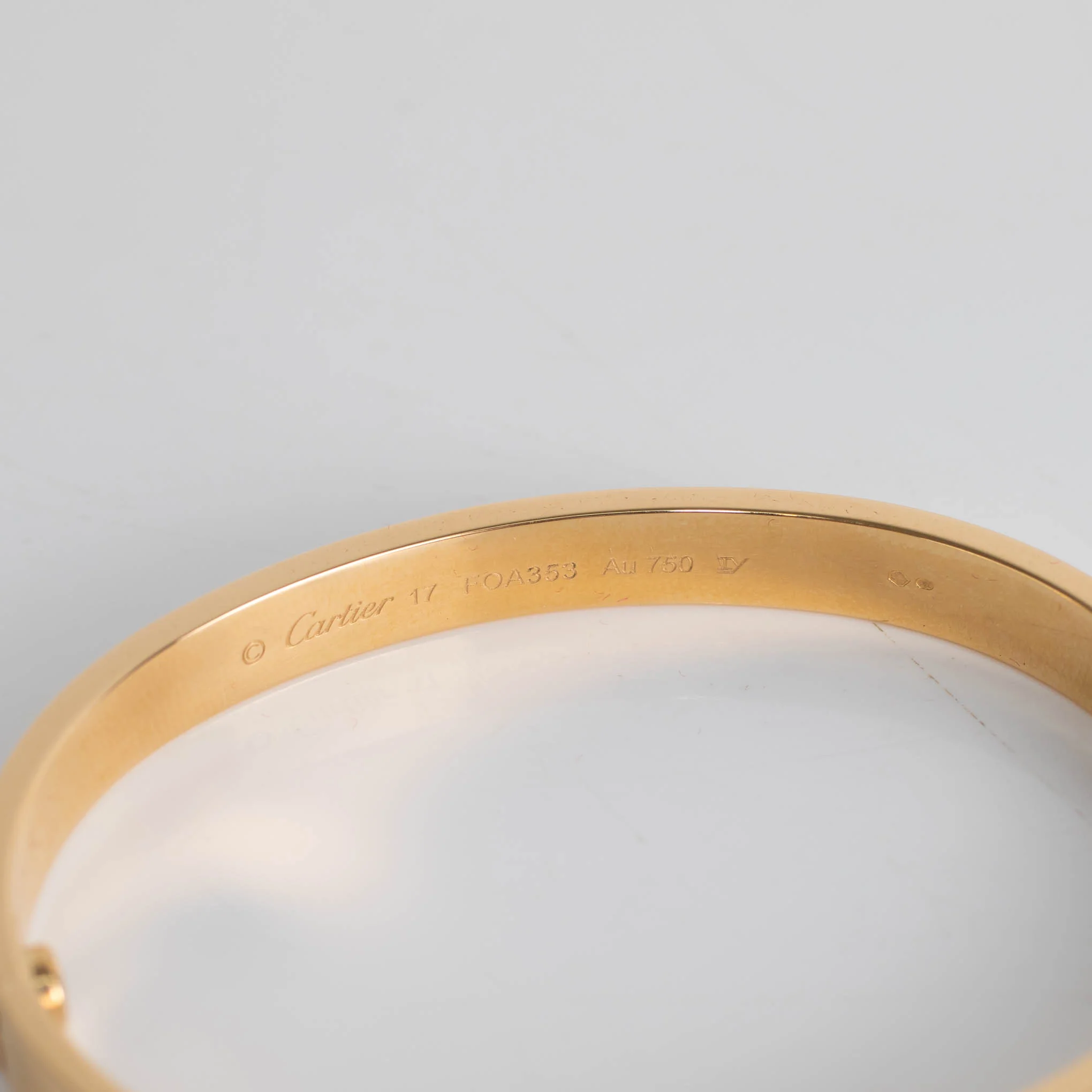 Cartier Love Bangle in Gold - Image 5