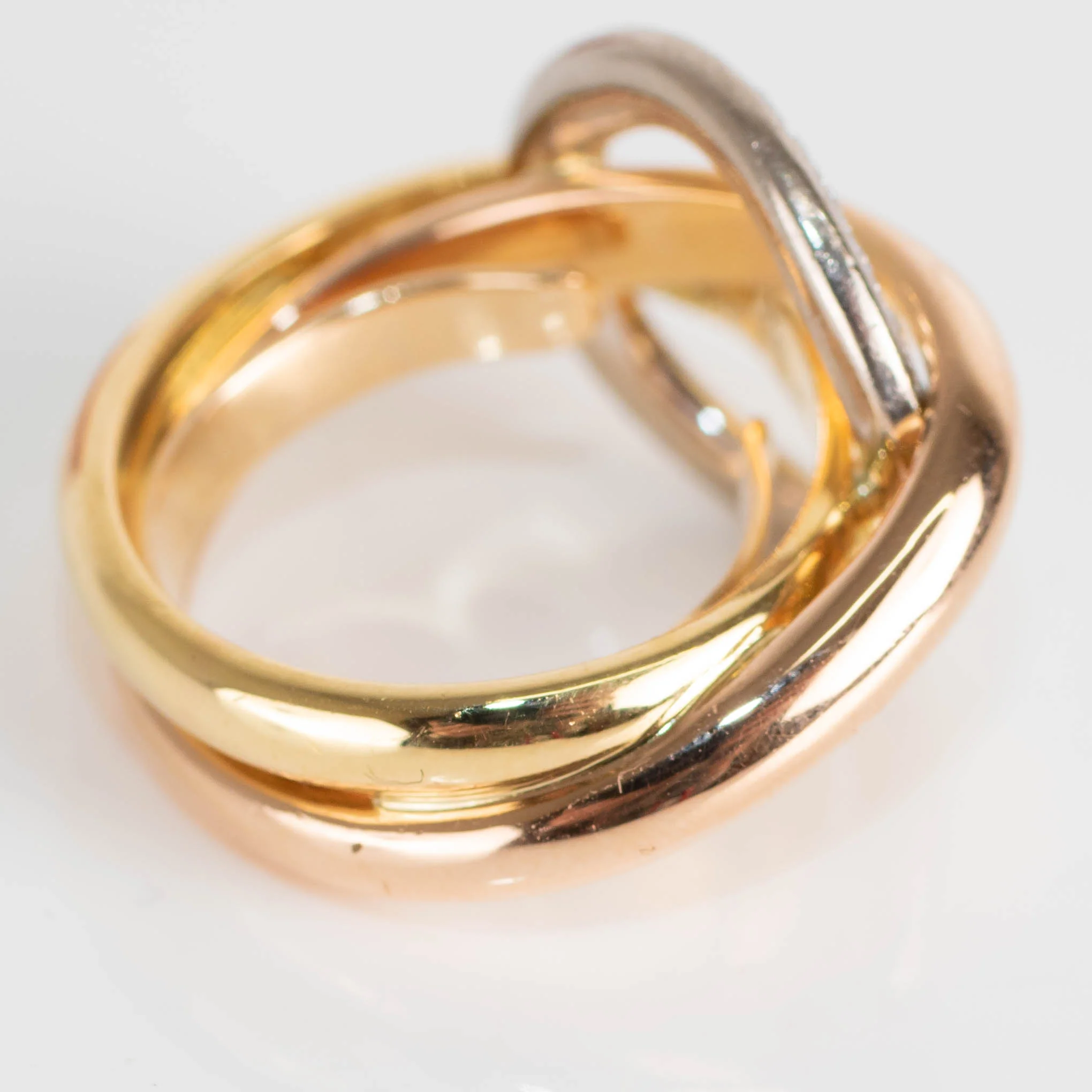 Cartier Trinity Crash Diamond Ring - Image 4