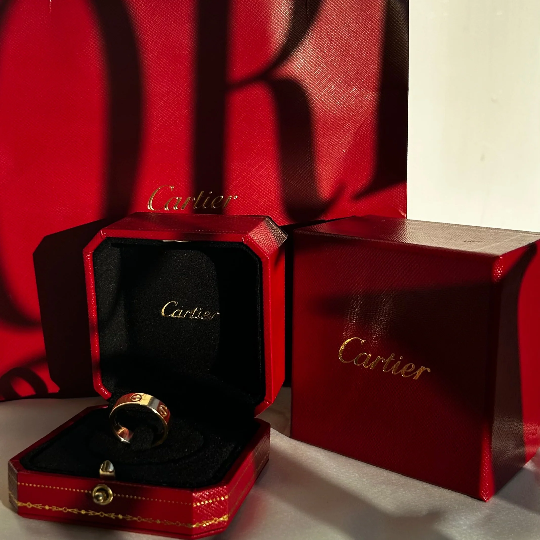 Cartier Yellow Gold Love Ring - Image 12