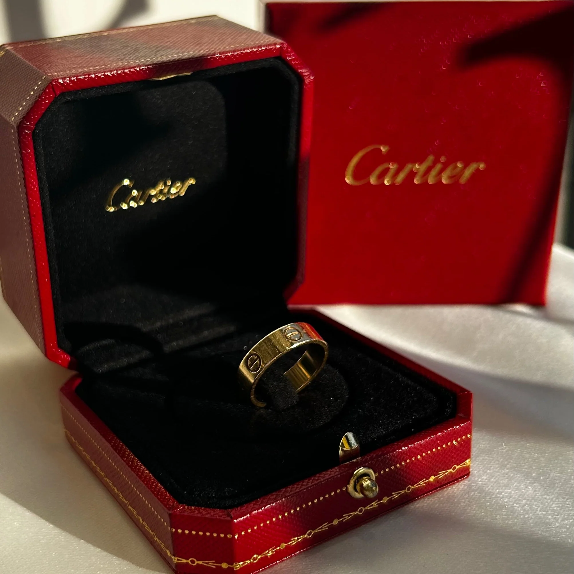 Cartier Yellow Gold Love Ring - Image 2
