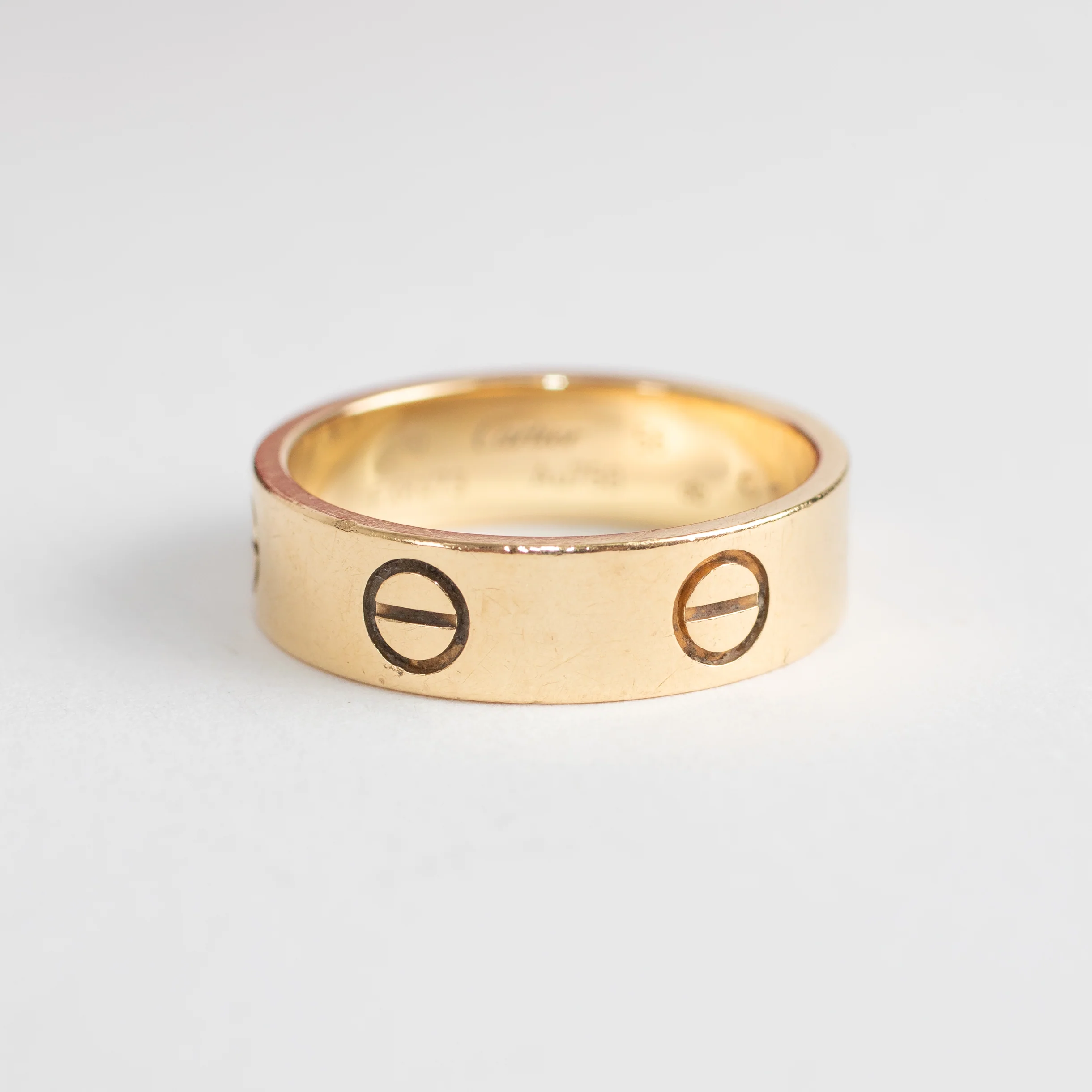 Cartier Yellow Gold Love Ring - Image 6