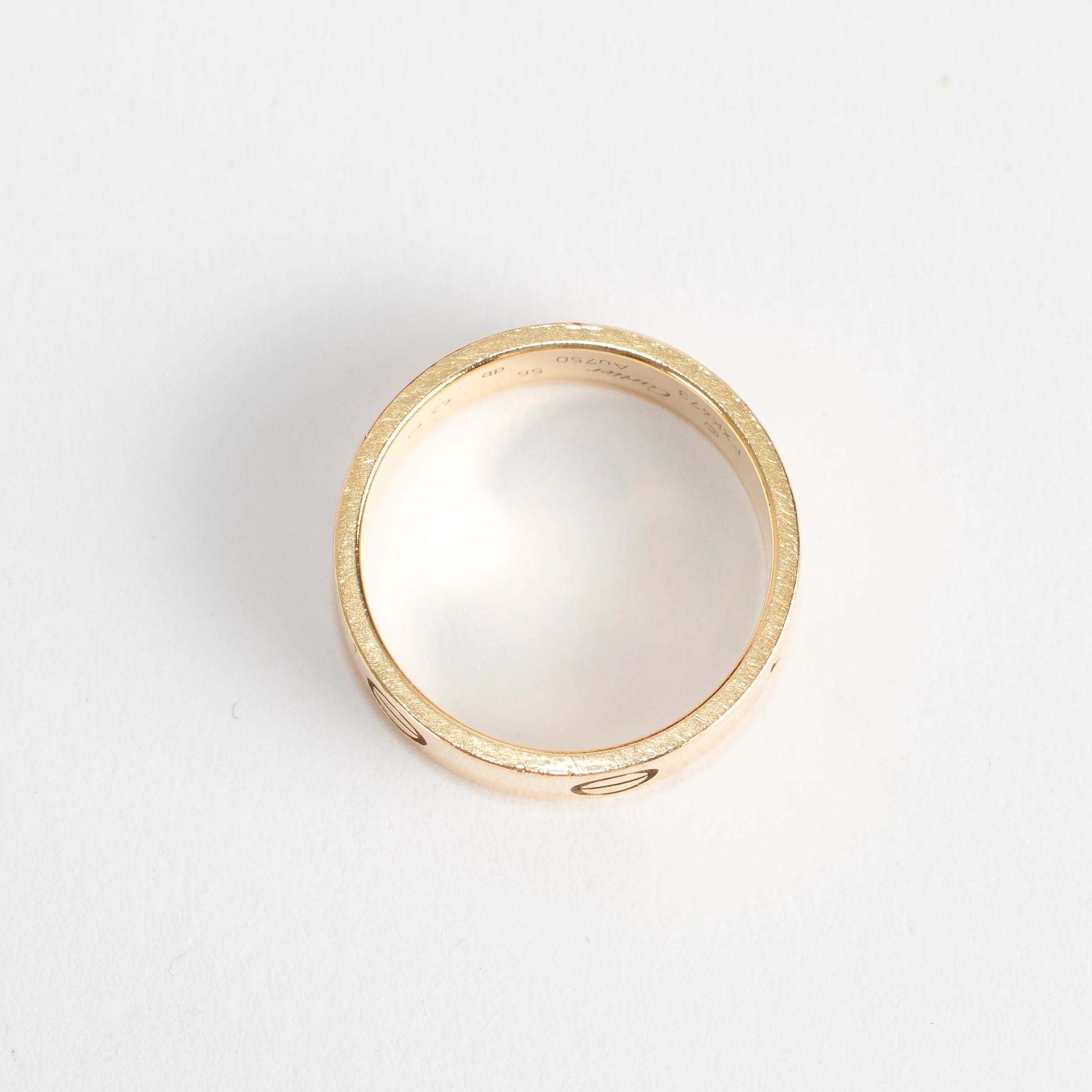 Cartier Yellow Gold Love Ring - Image 8