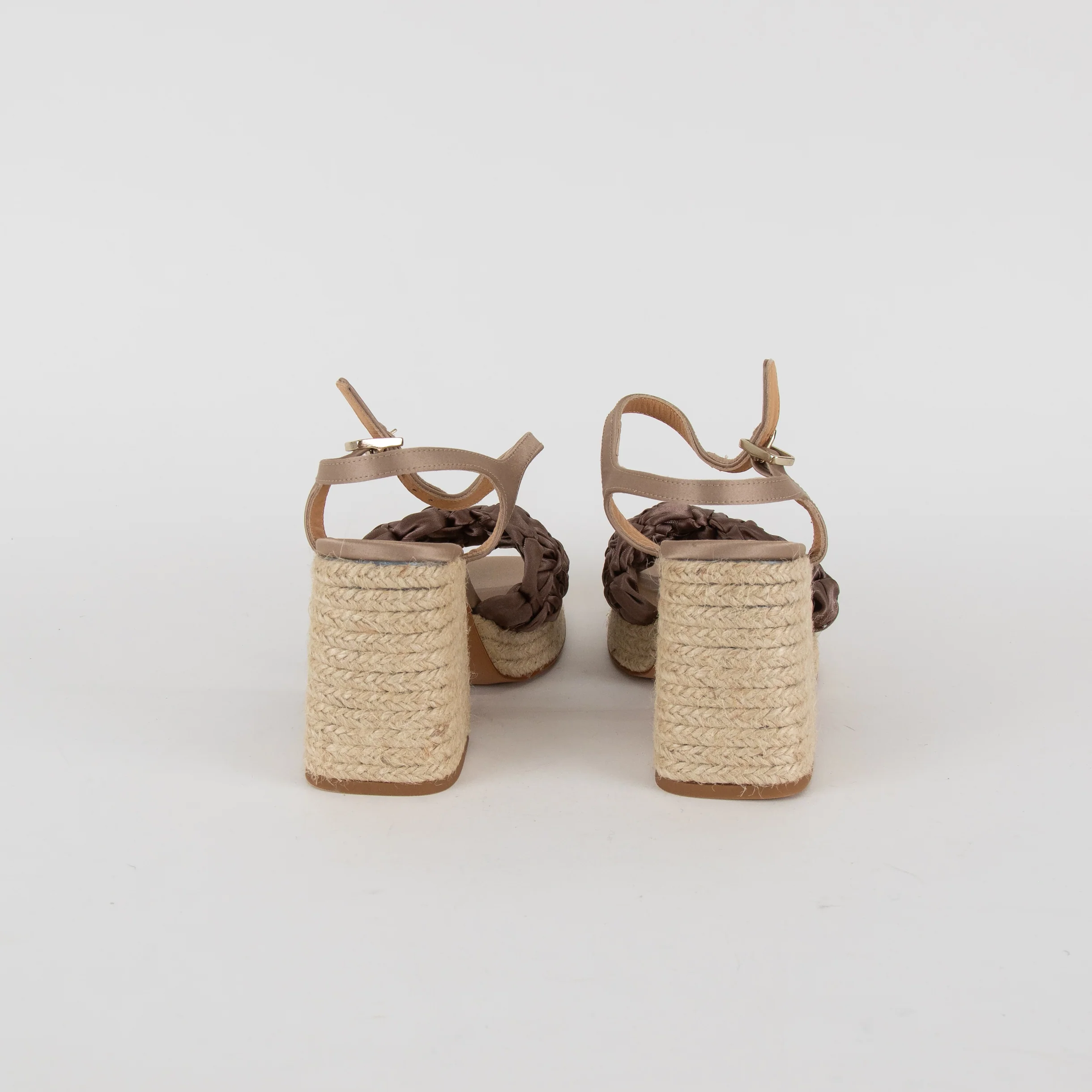 Castaner Brown Vincenza Plaited Sandal - Image 5