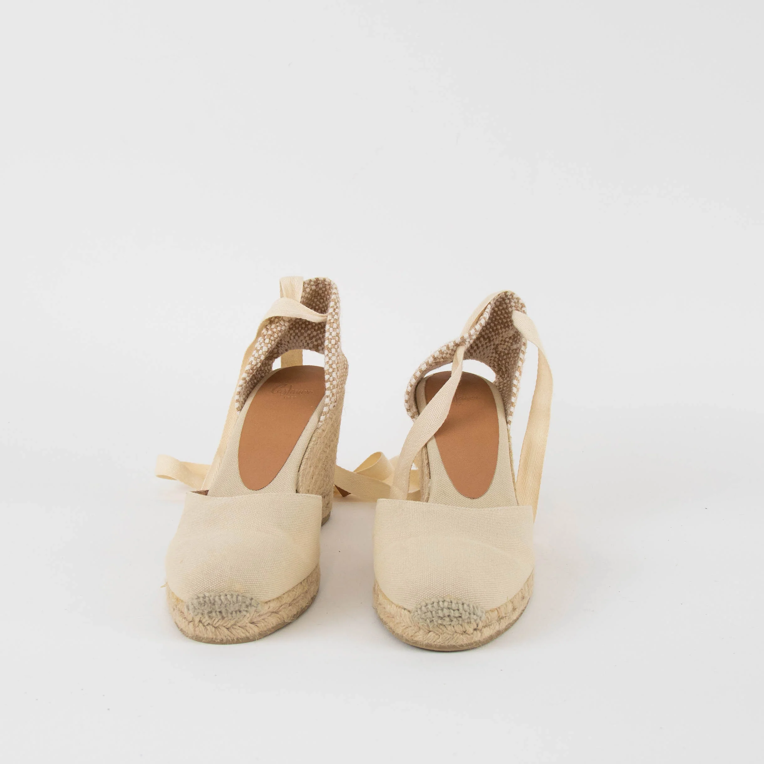 Castaner Ivory Cloth Espadrilles - Image 3