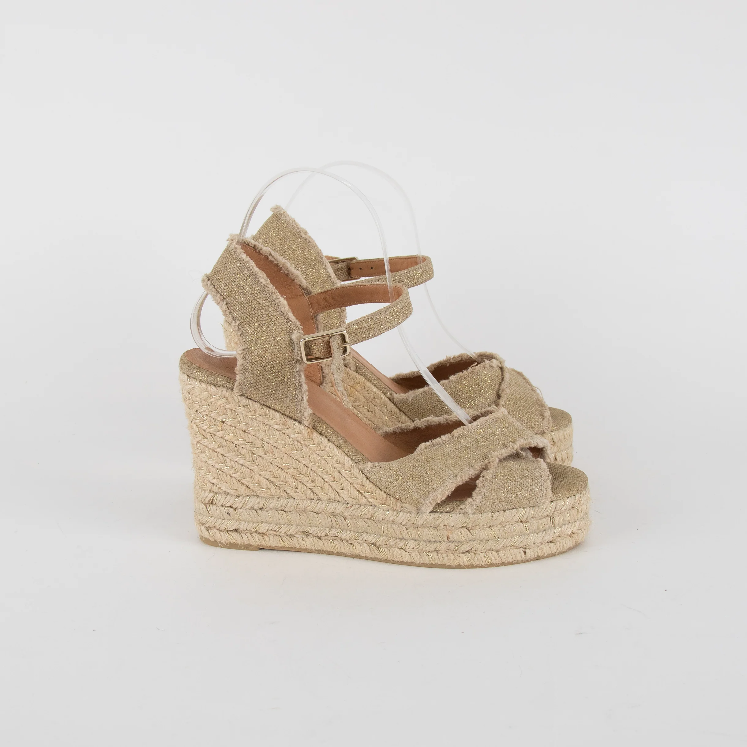 Castaner Raw-Edge Wedge Sandal - Image 5