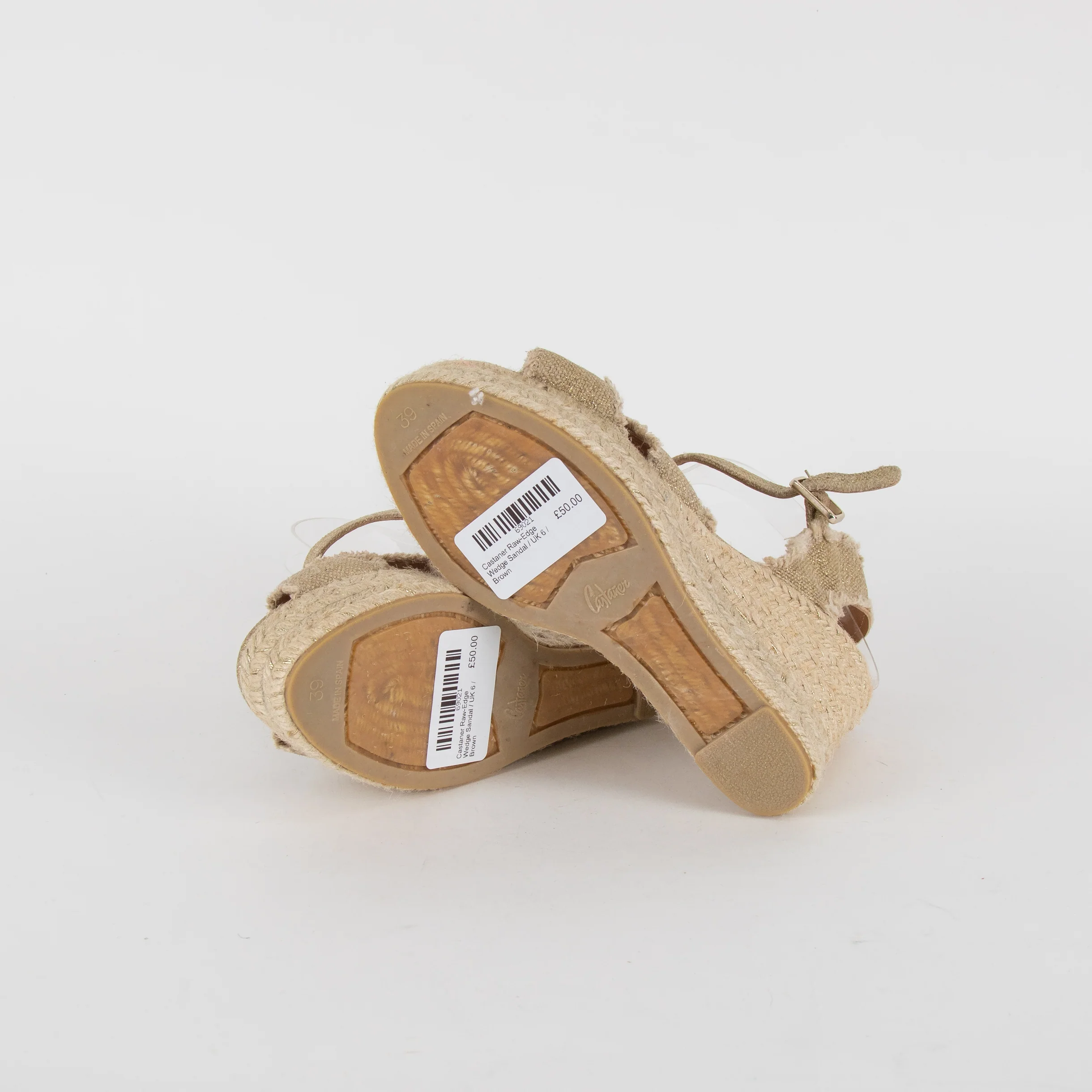Castaner Raw-Edge Wedge Sandal - Image 6