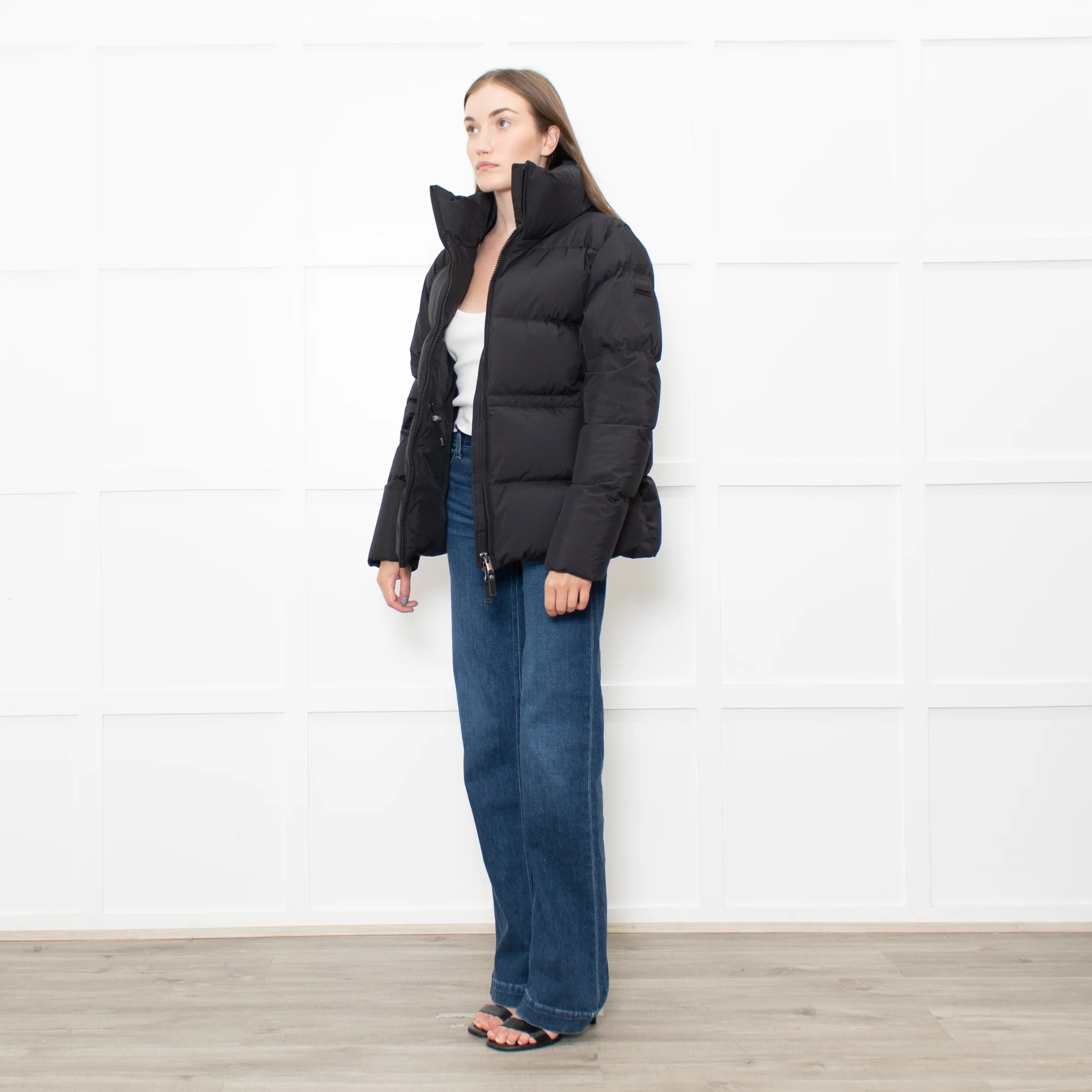 Cedrico Black Puffa Jacket - Image 3