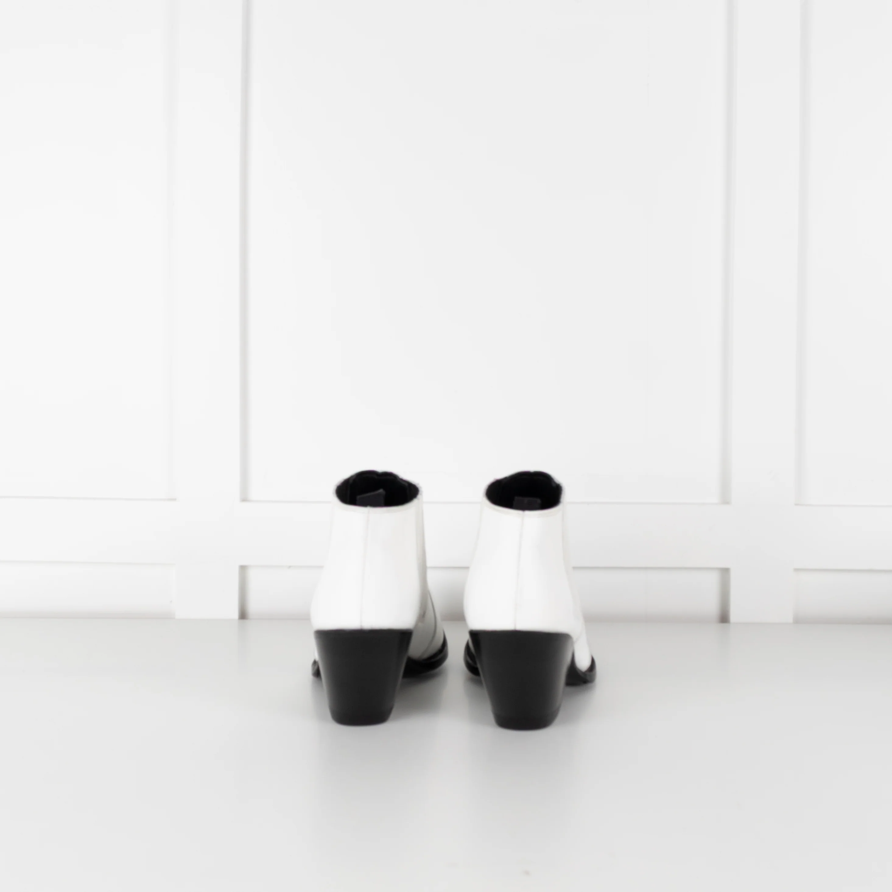 Celine White Cowboy Boot - Image 5