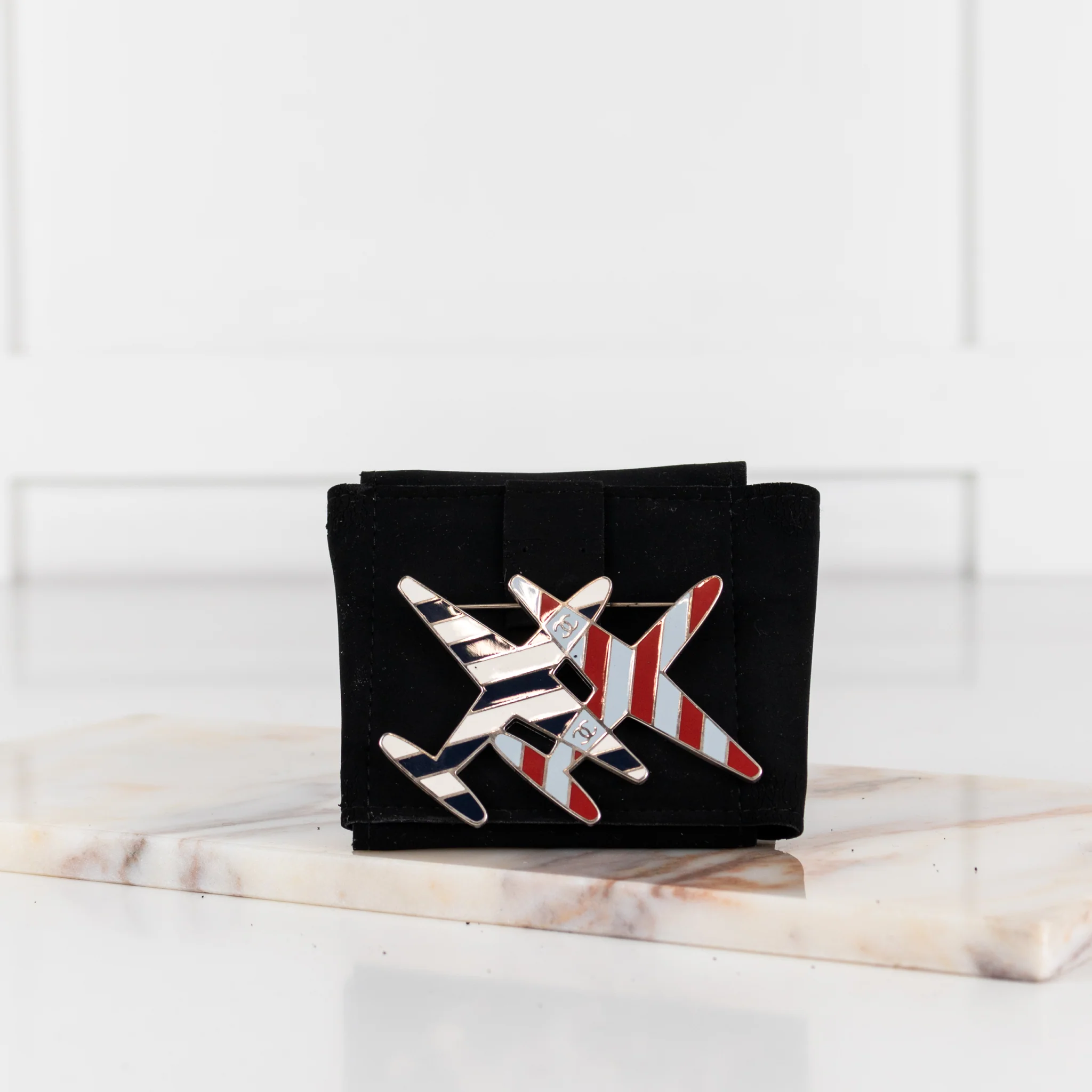Chanel Airlines Enamel Plane Brooch - Image 8