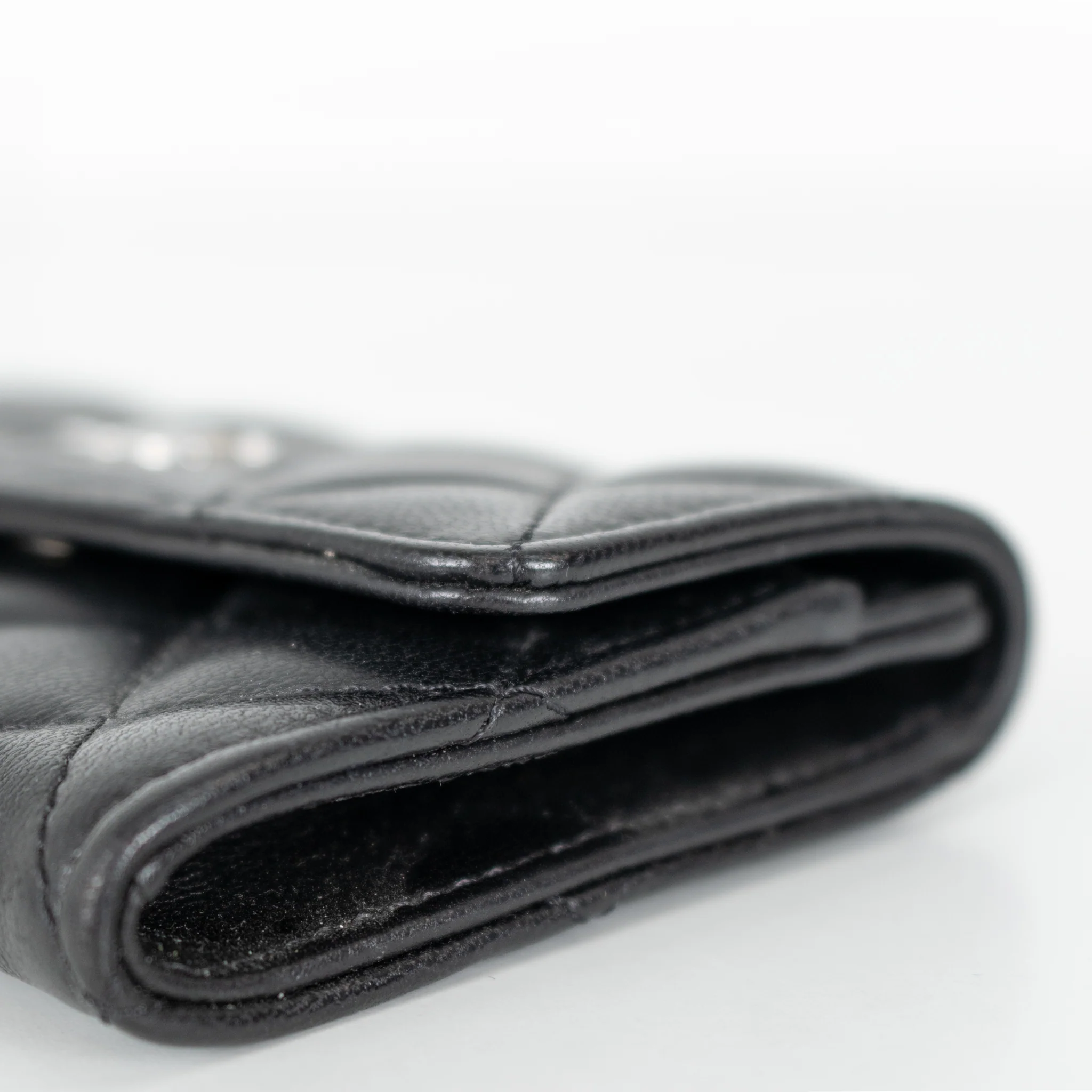 Chanel Black Bi-fold Card Holder - Image 10