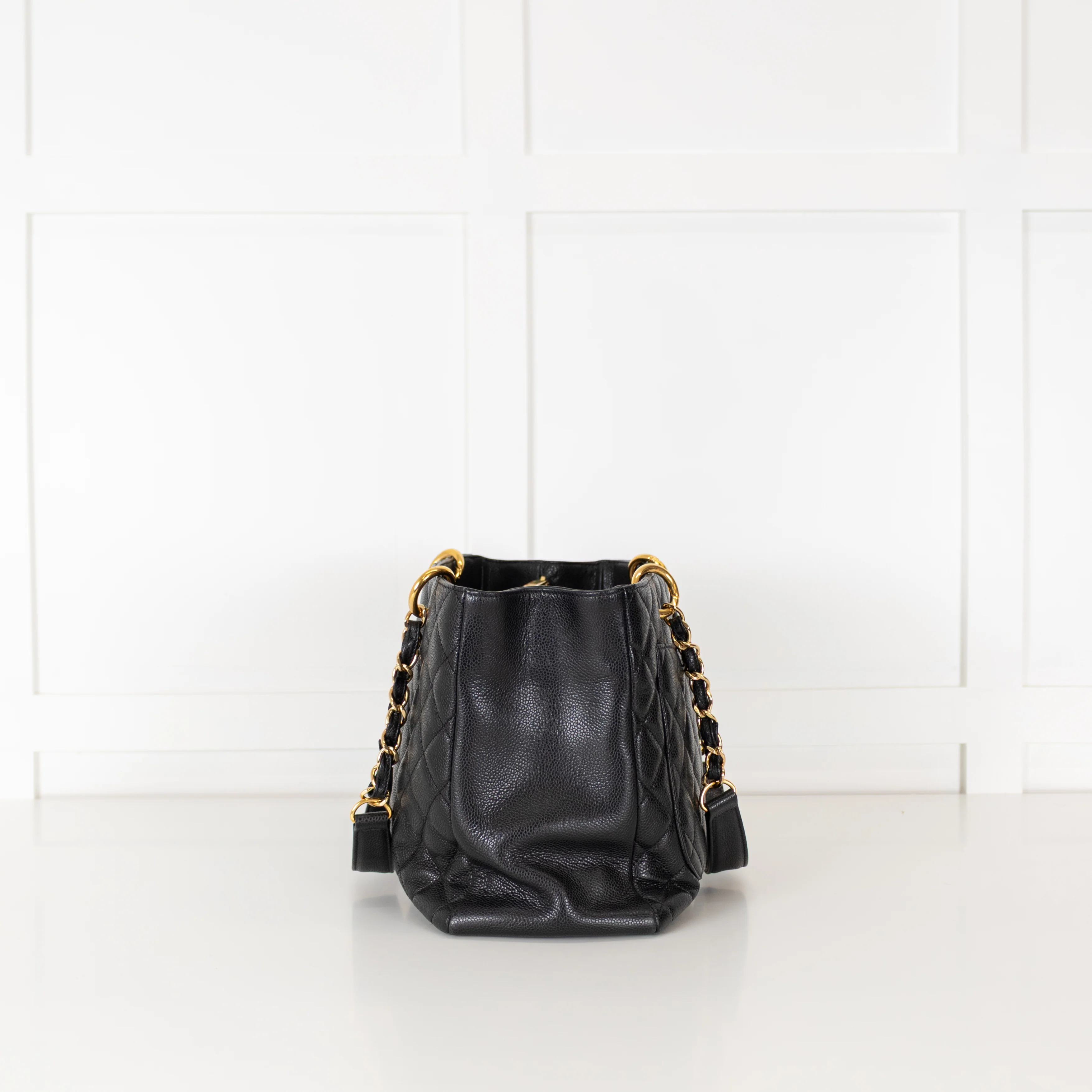 Chanel Black Caviar GST Tote Bag - Image 10