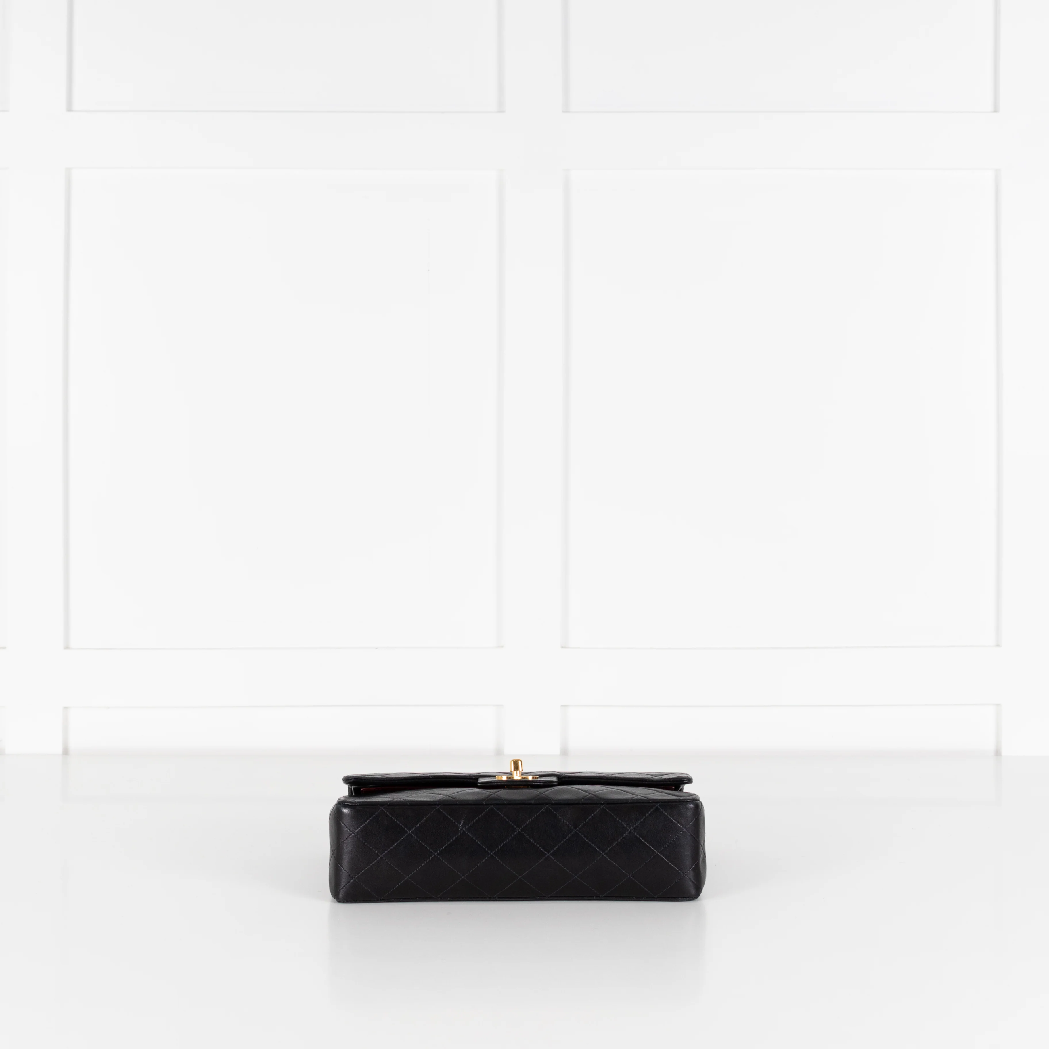 Chanel Black Lambskin Vintage Medium Double Flap - Image 8