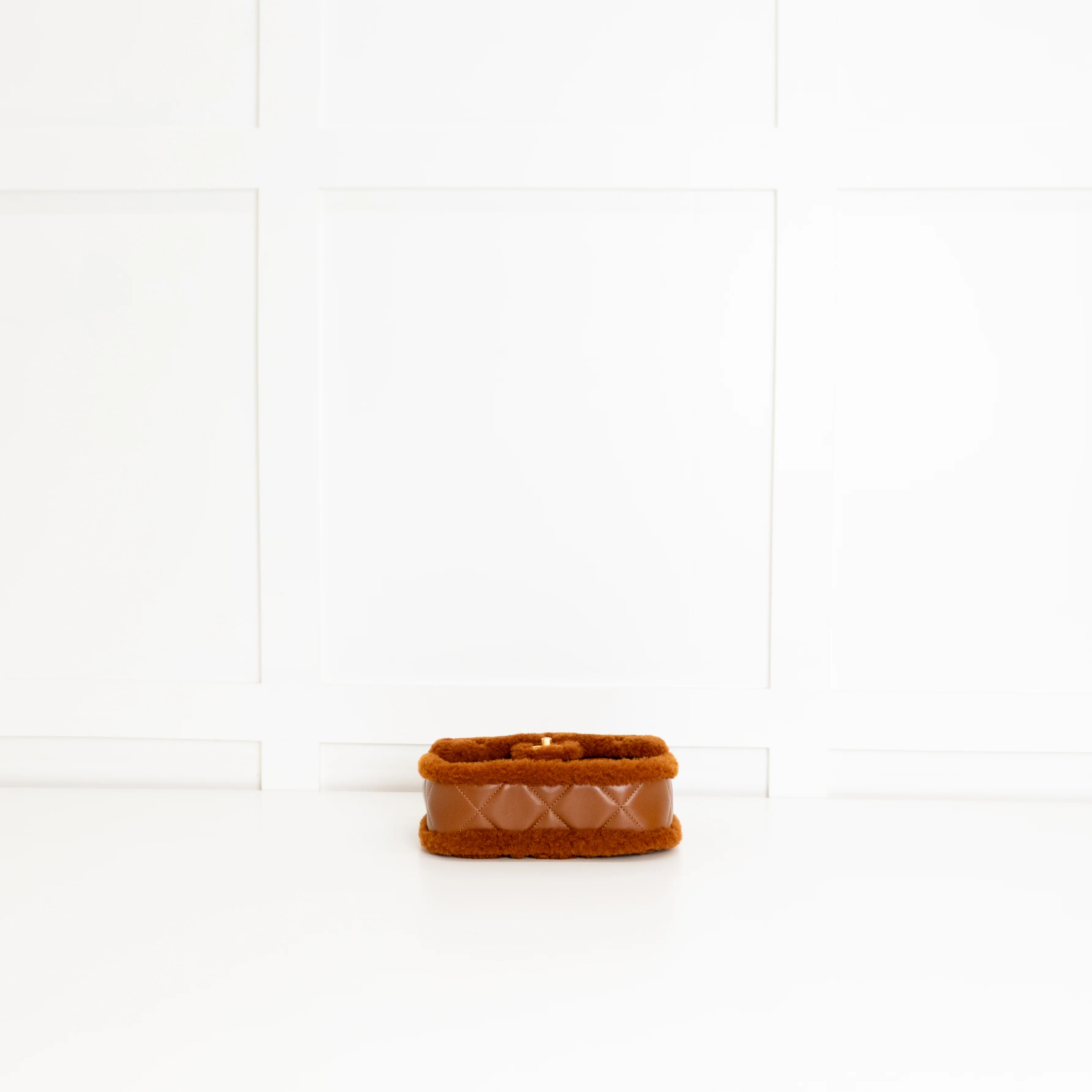 Chanel Brown Quilted Teddy Flap - Image 10