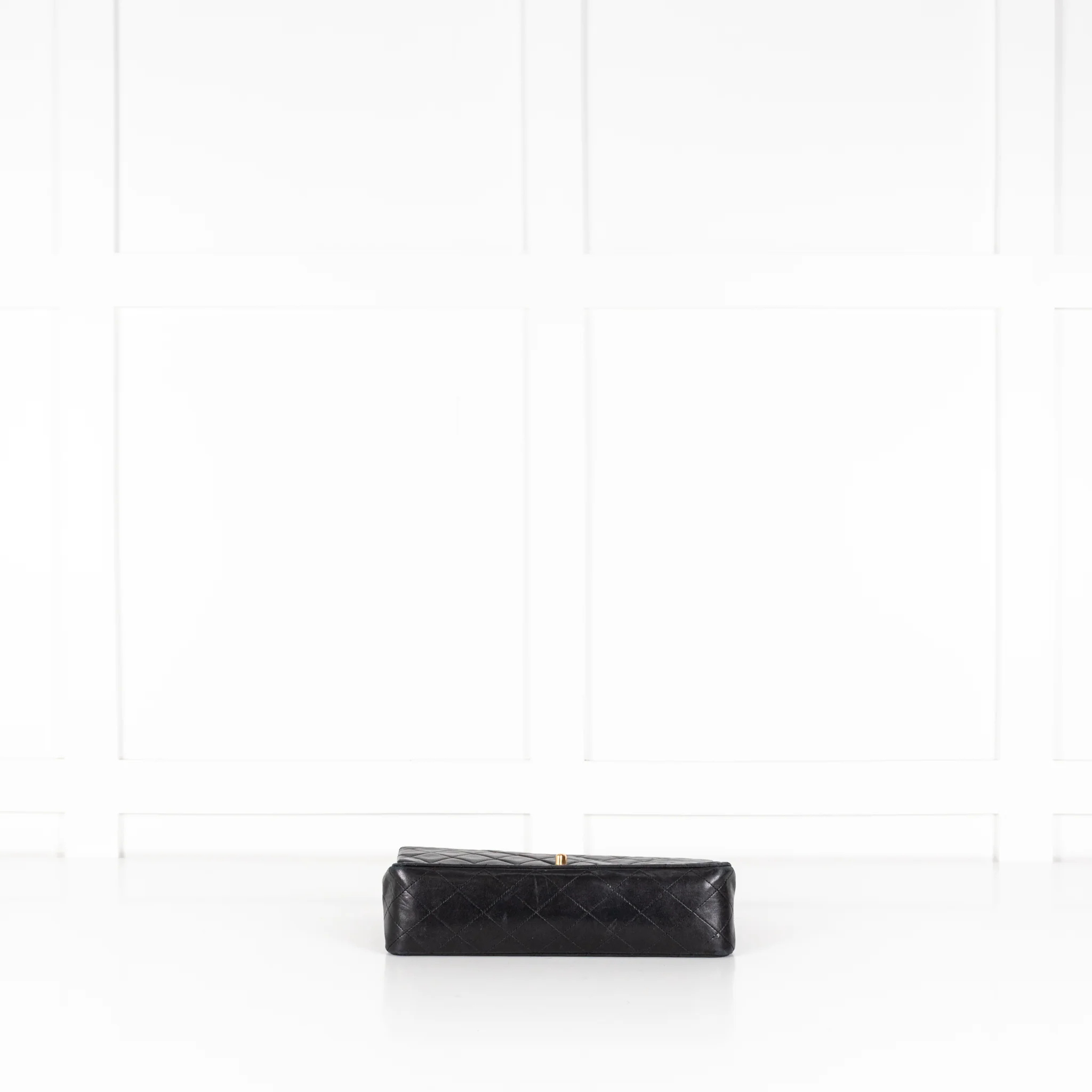 Chanel Vintage Classic Black Double Flap Bag - Image 9