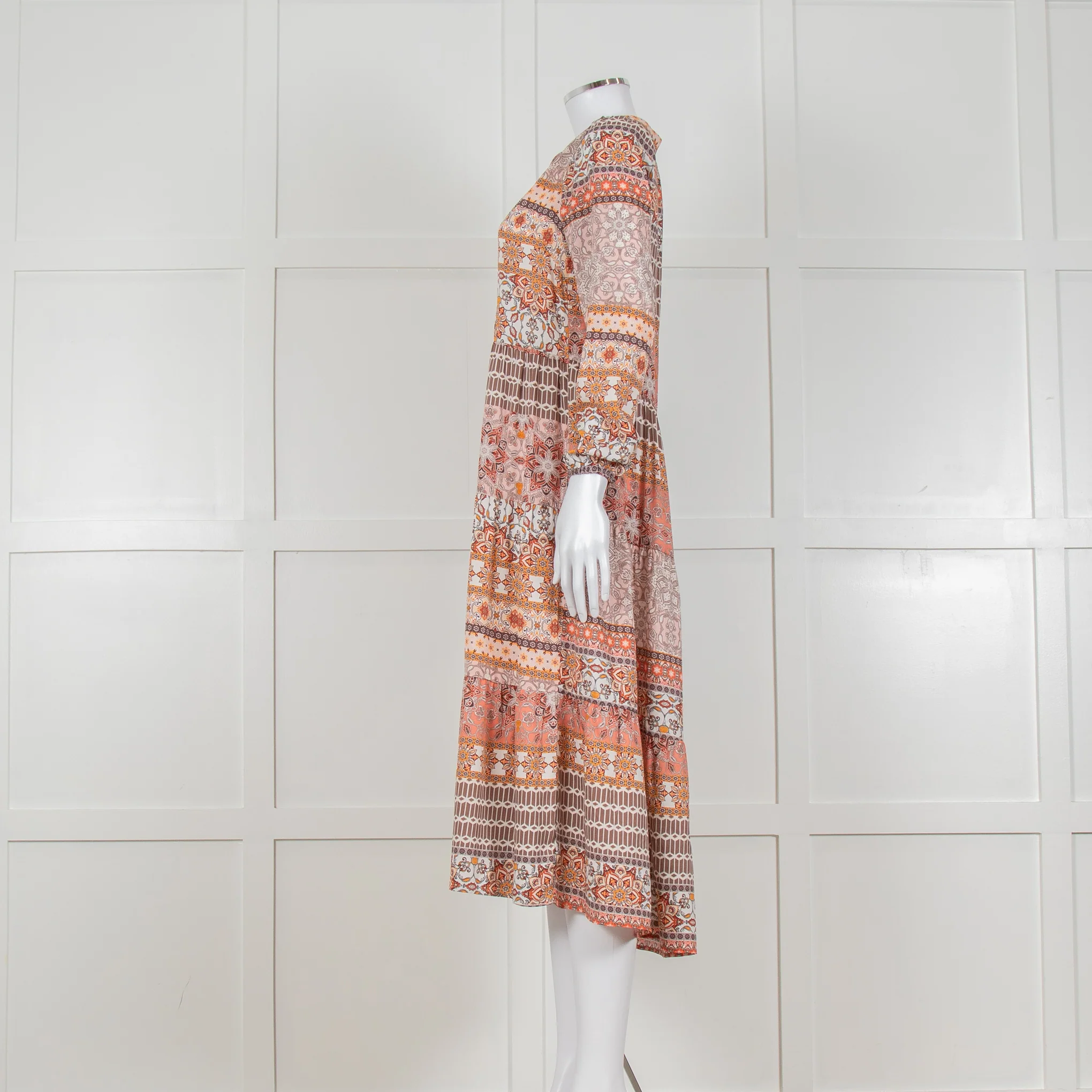 Charlotte Sparre Orange Brown Pink - Image 8