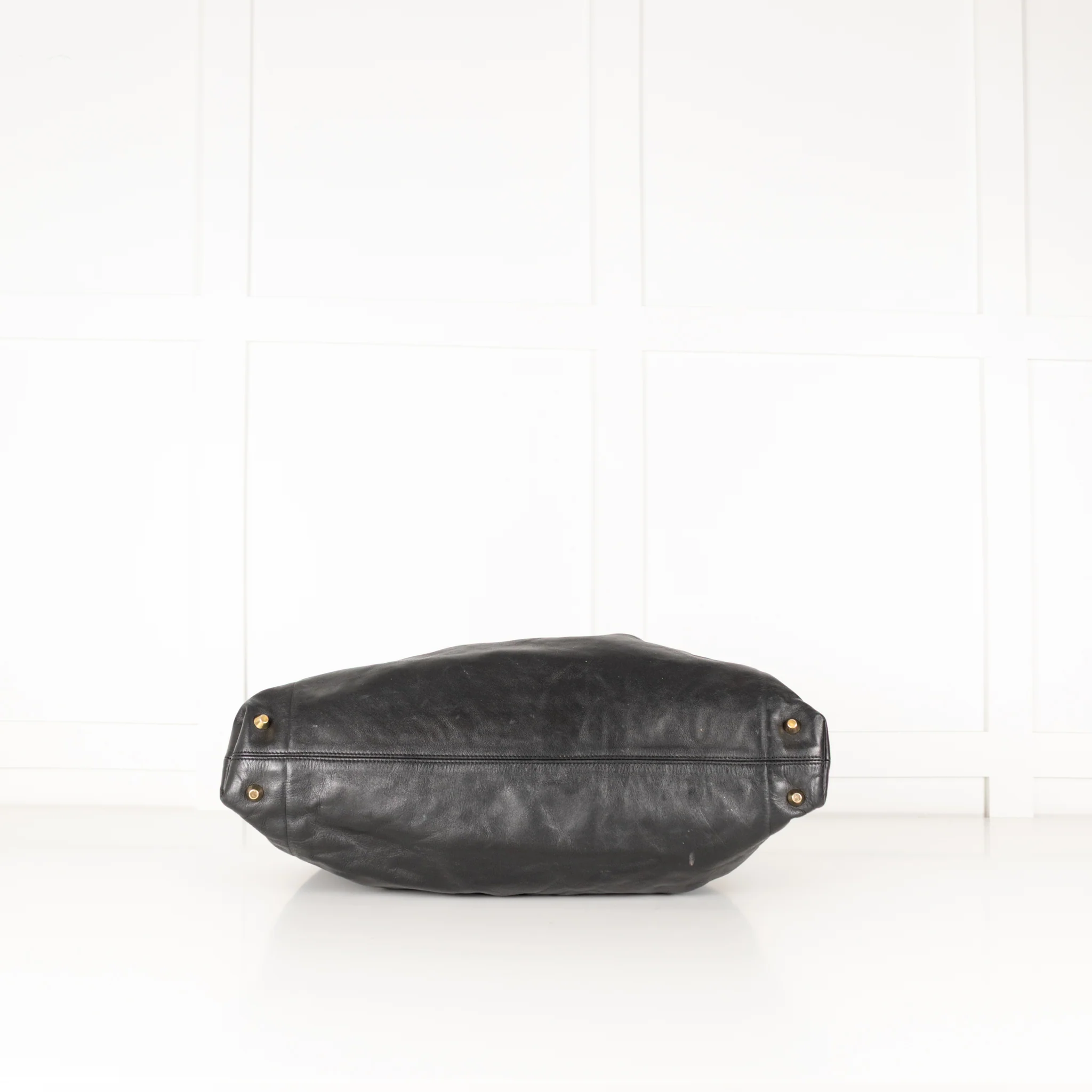 Chloe Black Leather Victoria Handbag - Image 5