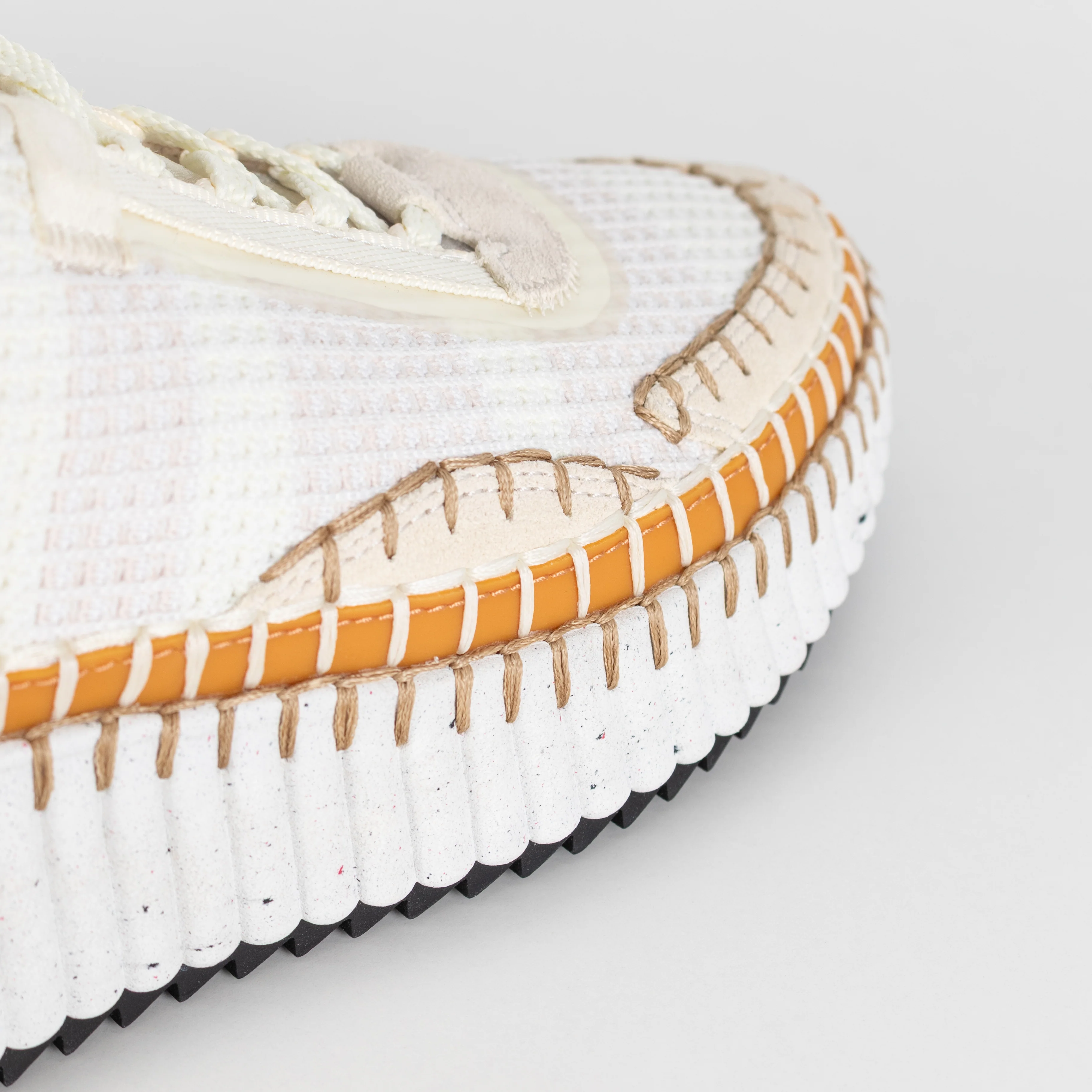 Chloe Cream And Tan  Nama Trainers - Image 11