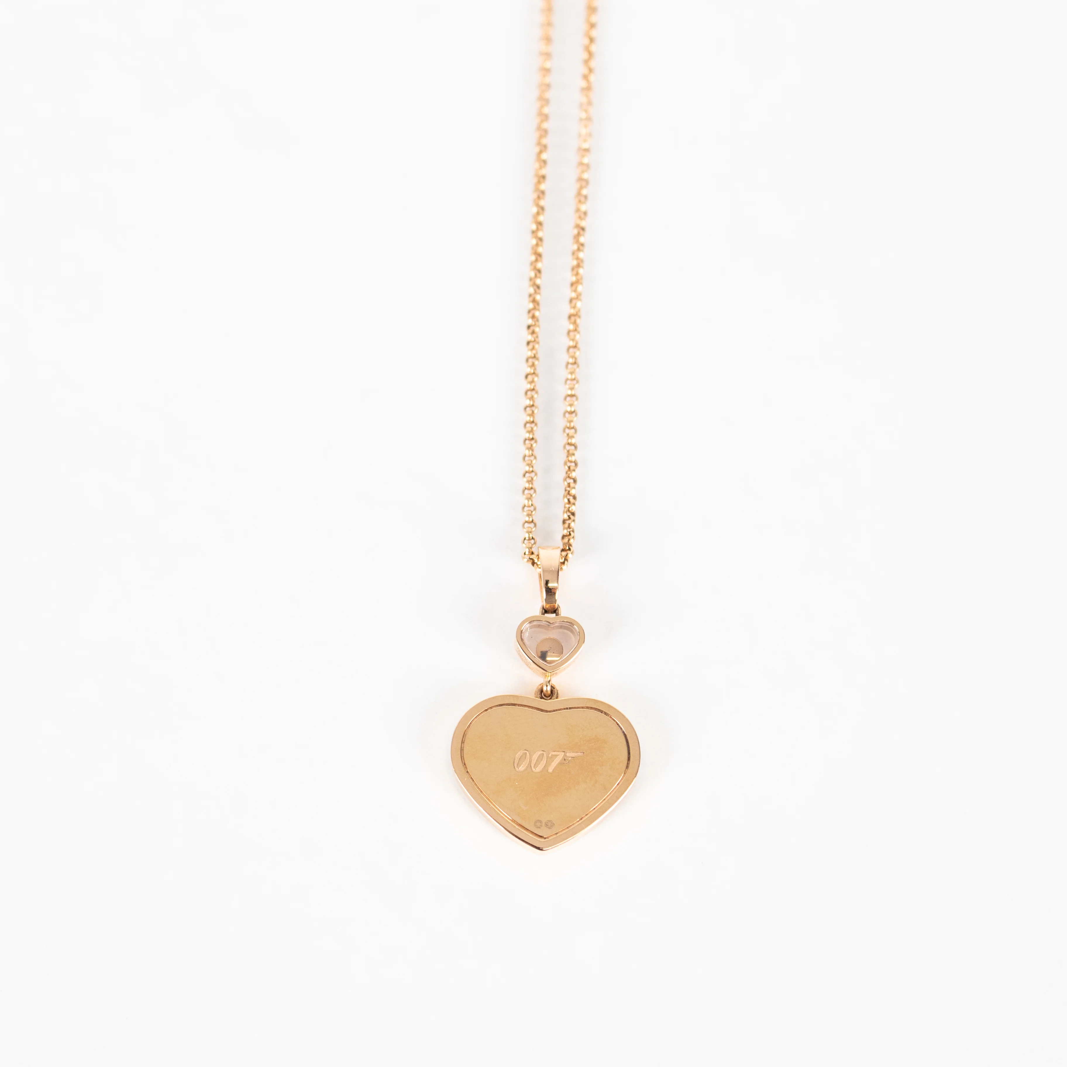 Chopard Rose Gold Happy Hearts Necklace 007 Limited Edition - Image 6