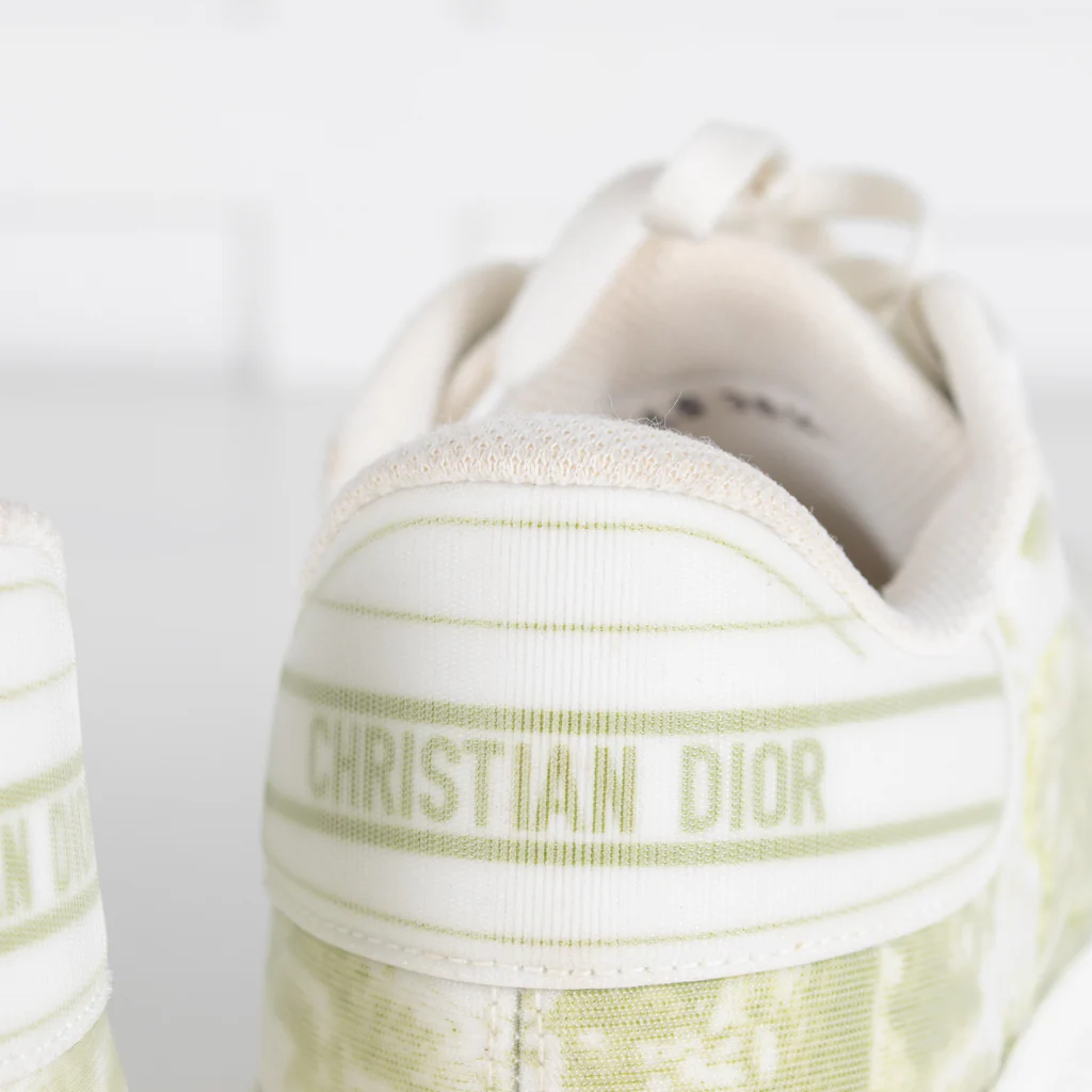 Christian Dior Addict White/Lime Sneakers - Image 12